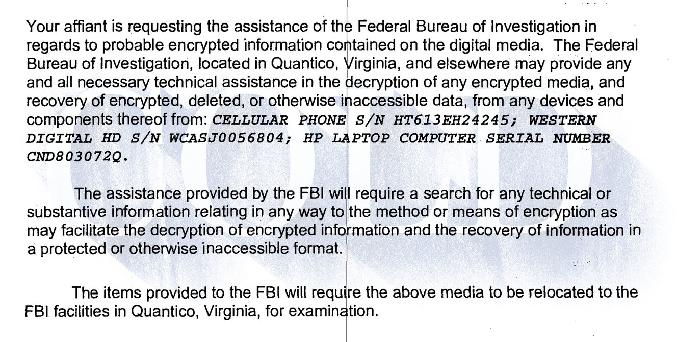 West Valley police asked for court permission in 2010 to provide Josh Powell's encrypted digital media to FBI headquarters in Quantico, Va. After more than a year, the FBI reported that it was unable to access the devices. (Photo: West Valley Police Department)