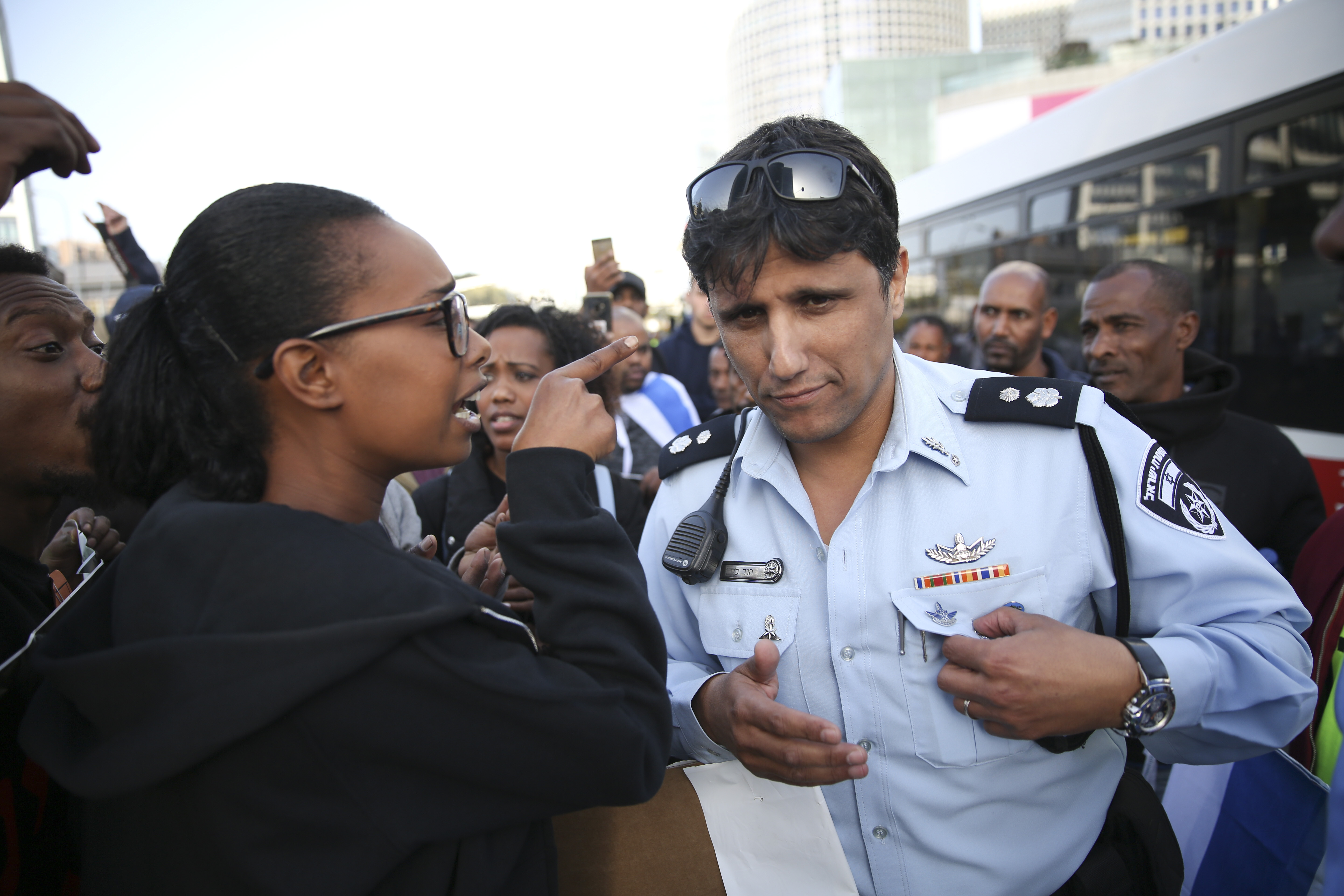 Ethiopian Israelis rally in Tel Aviv against police violence