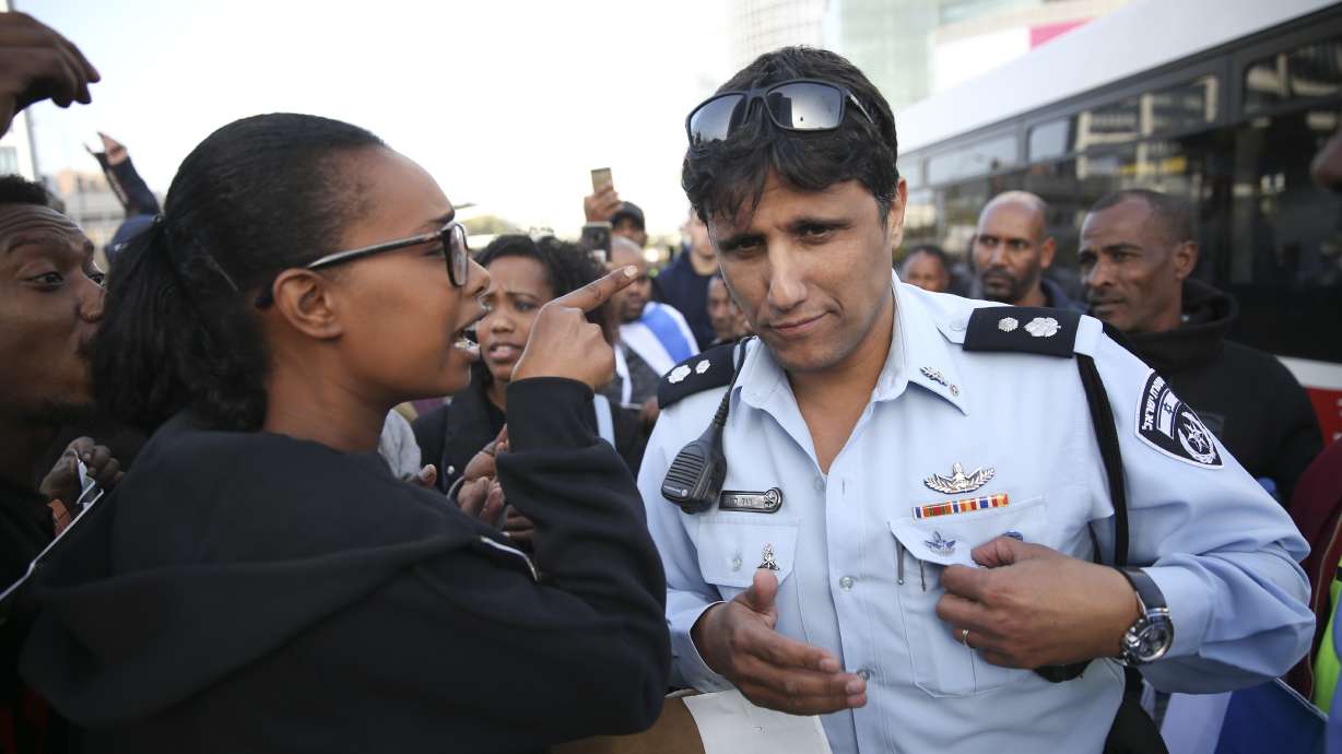 Ethiopian Israelis rally in Tel Aviv against police violence