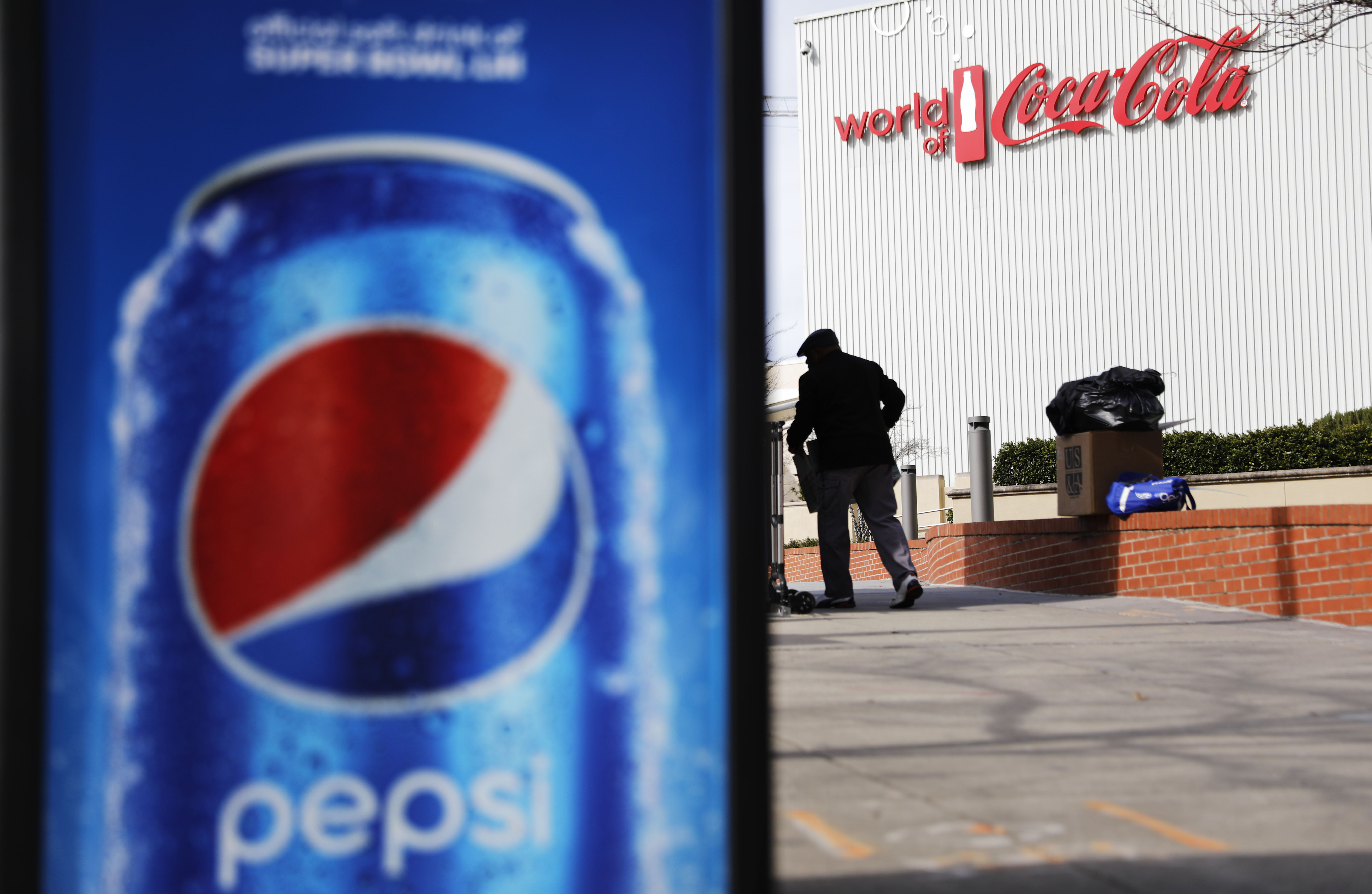 Pepsi using Super Bowl week to take a few digs at Coke