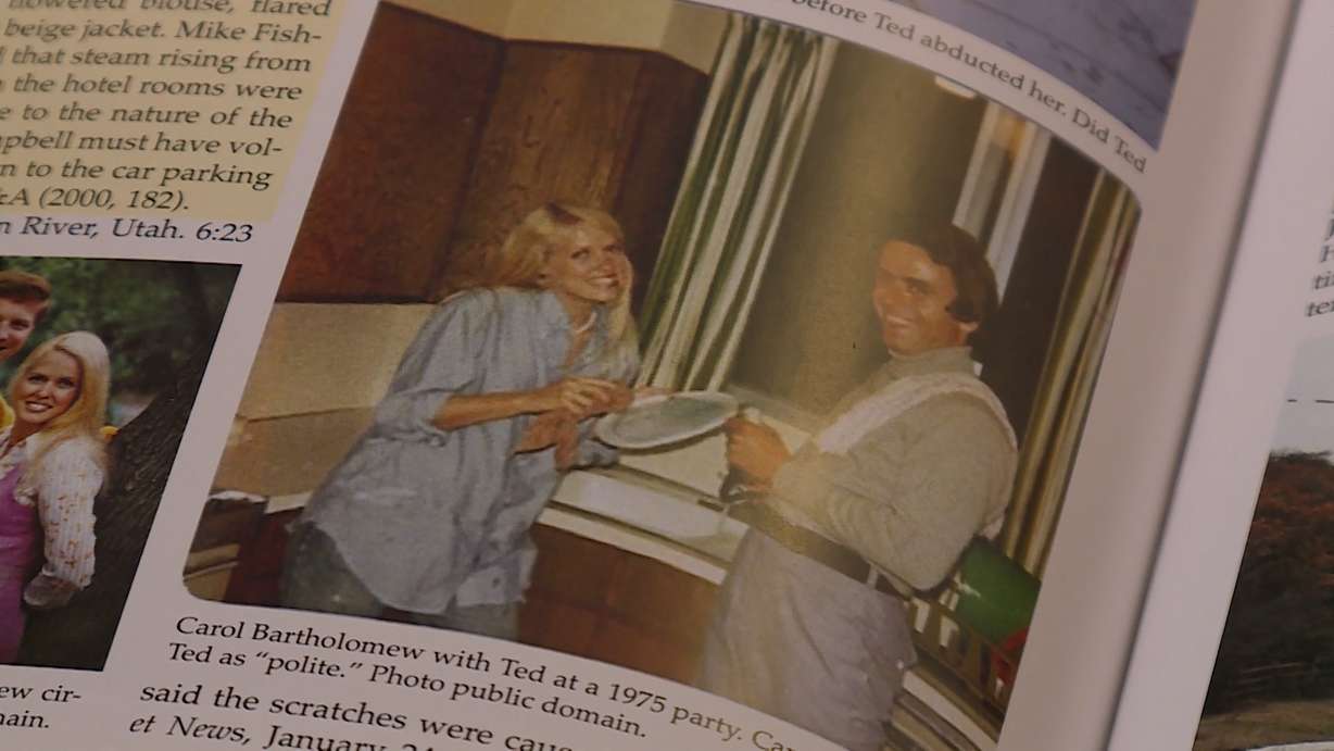 Bundy at Sam Green's birthday party in 1975; from KSL TV