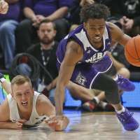 Harding has 25 points, Weber St. tops Sacramento St. 75-65.
