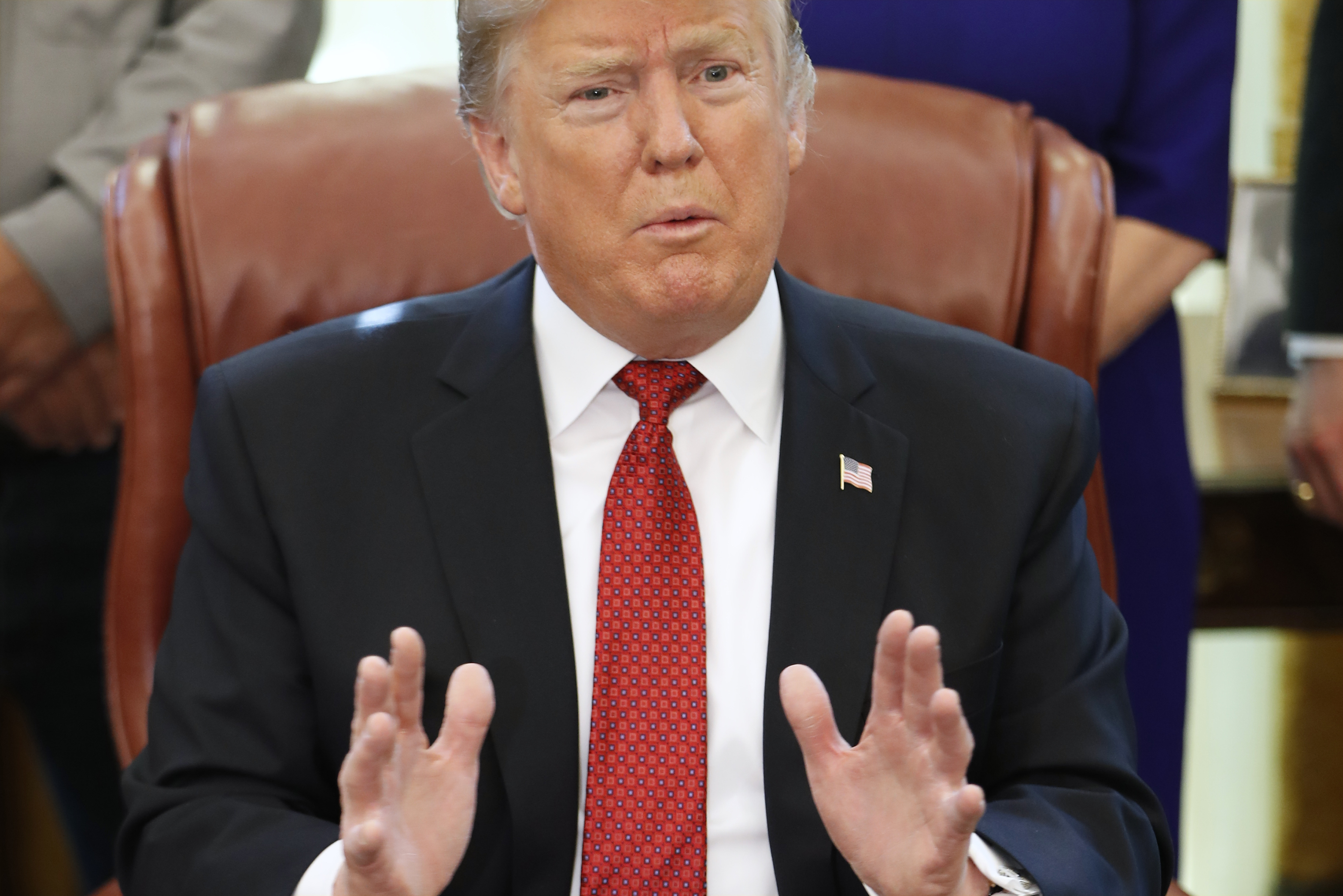 The Latest: General says militant group's hold near collapse