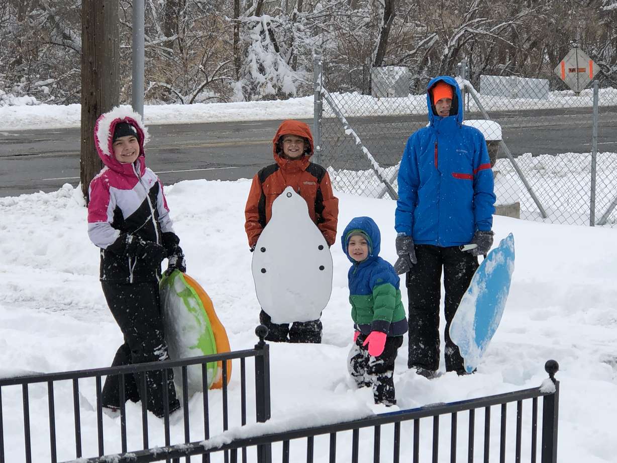 Snow Days = Sledding. (Submitted using iWitness)