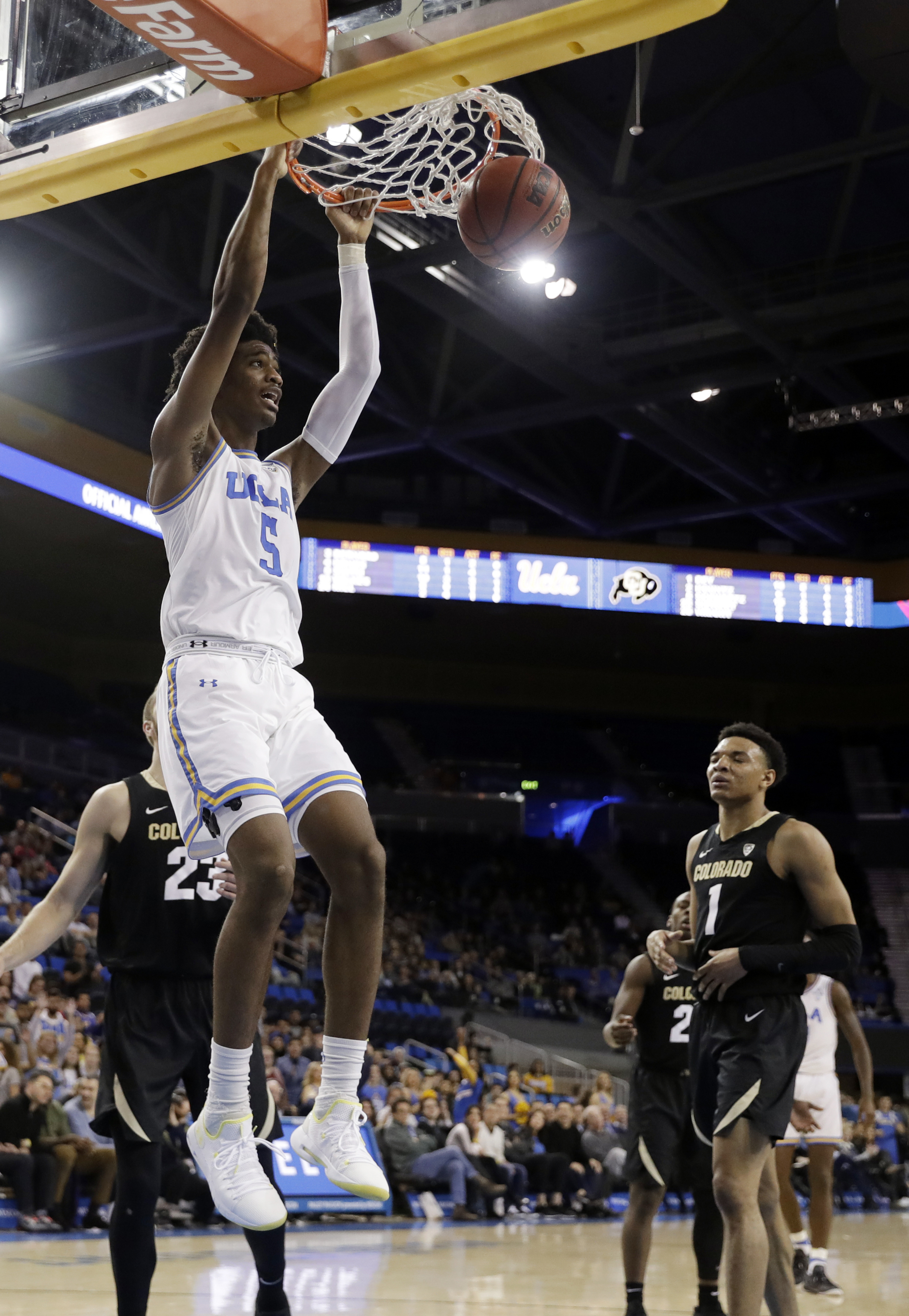 Colorado beats UCLA 84-73 behind Gatling's career night