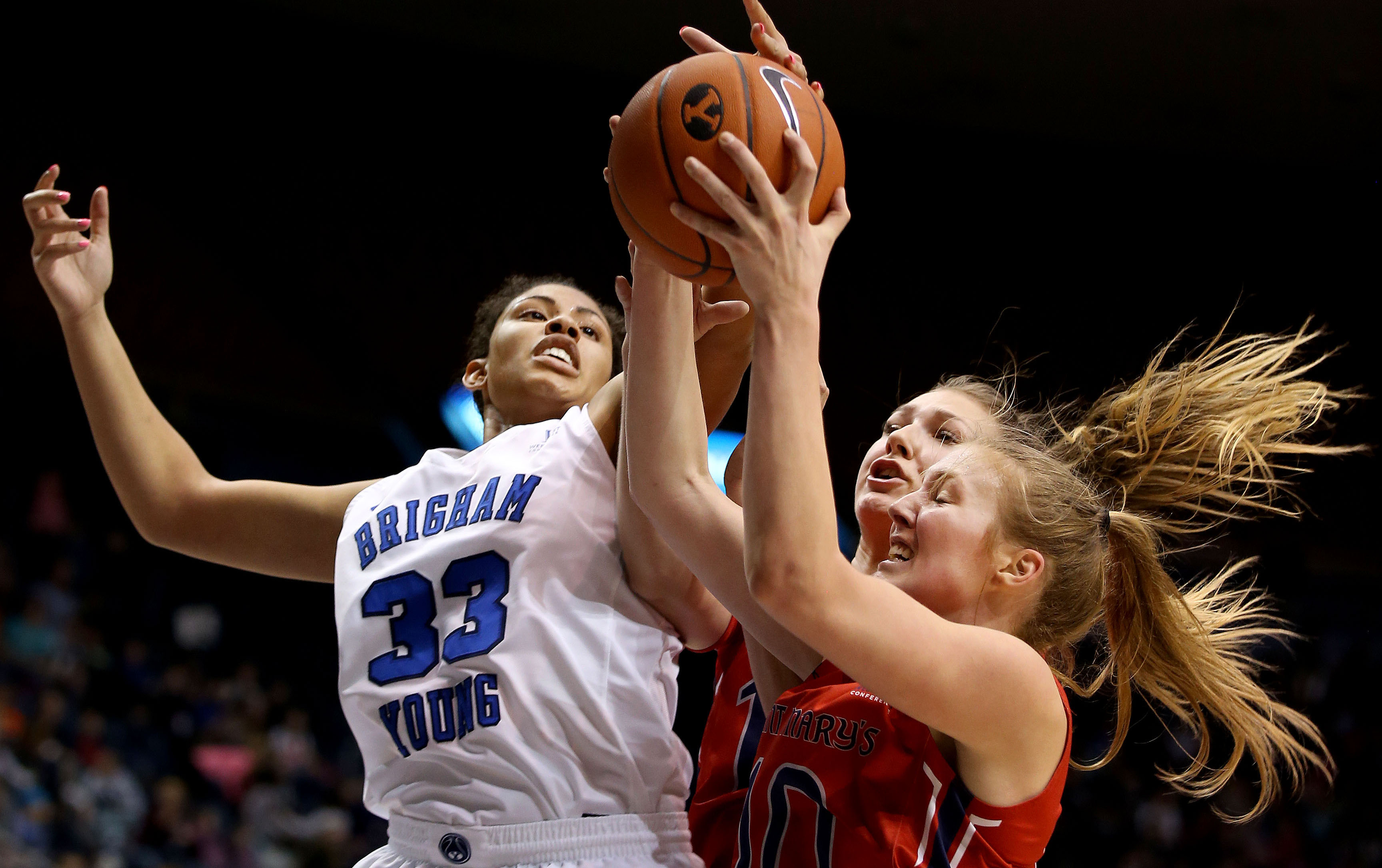 BYU women drop third-straight game with 78-75 loss to Saint Mary's