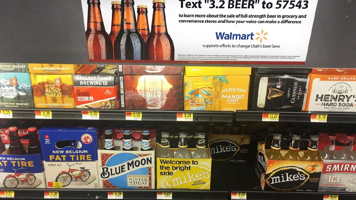 Bill allowing sale of stronger alcohol beer outside of liquor stores passes Utah Senate