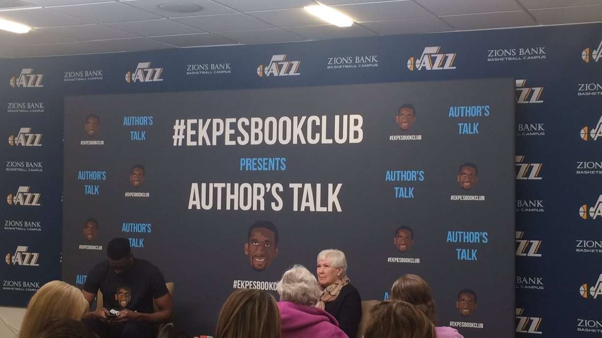 Gail Miller joined Ekpe Udoh at one of NBA's most unique events