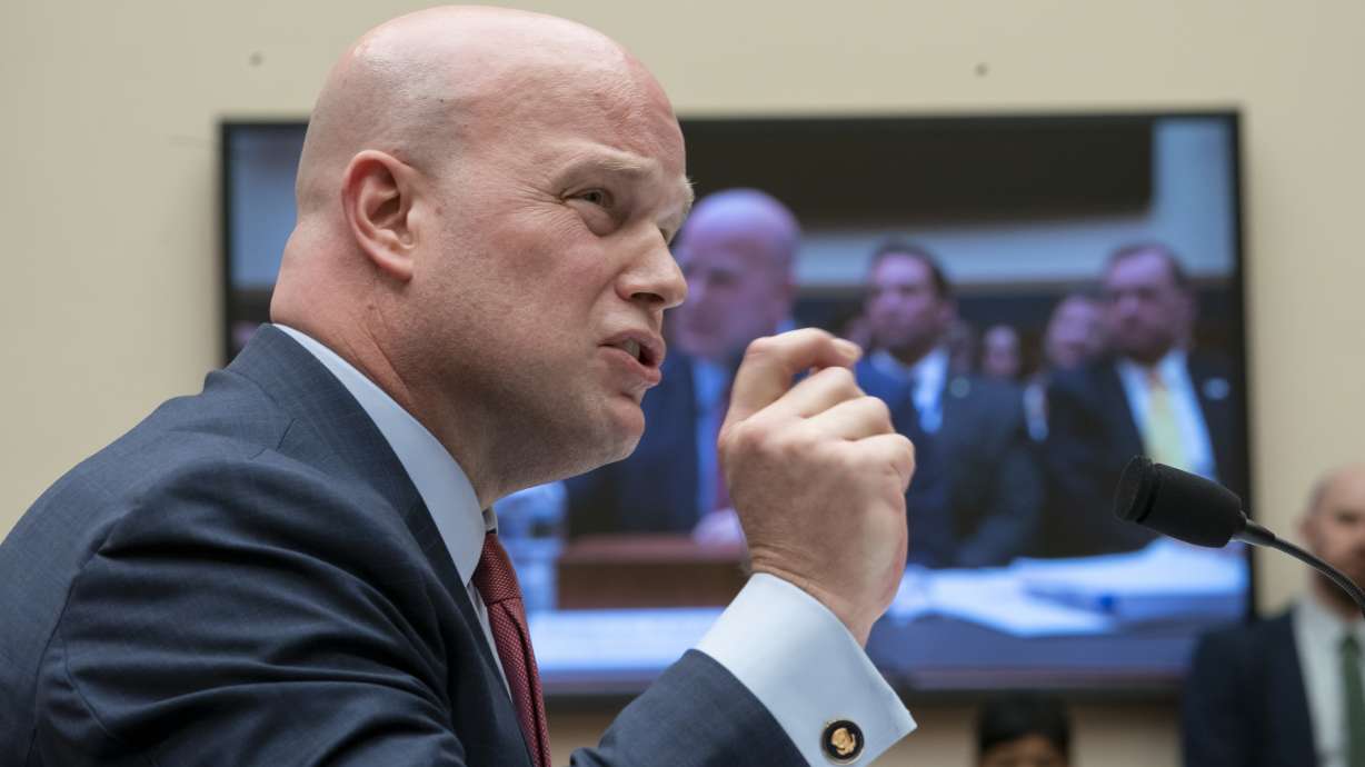 Whitaker has time on his mind under Democratic grilling