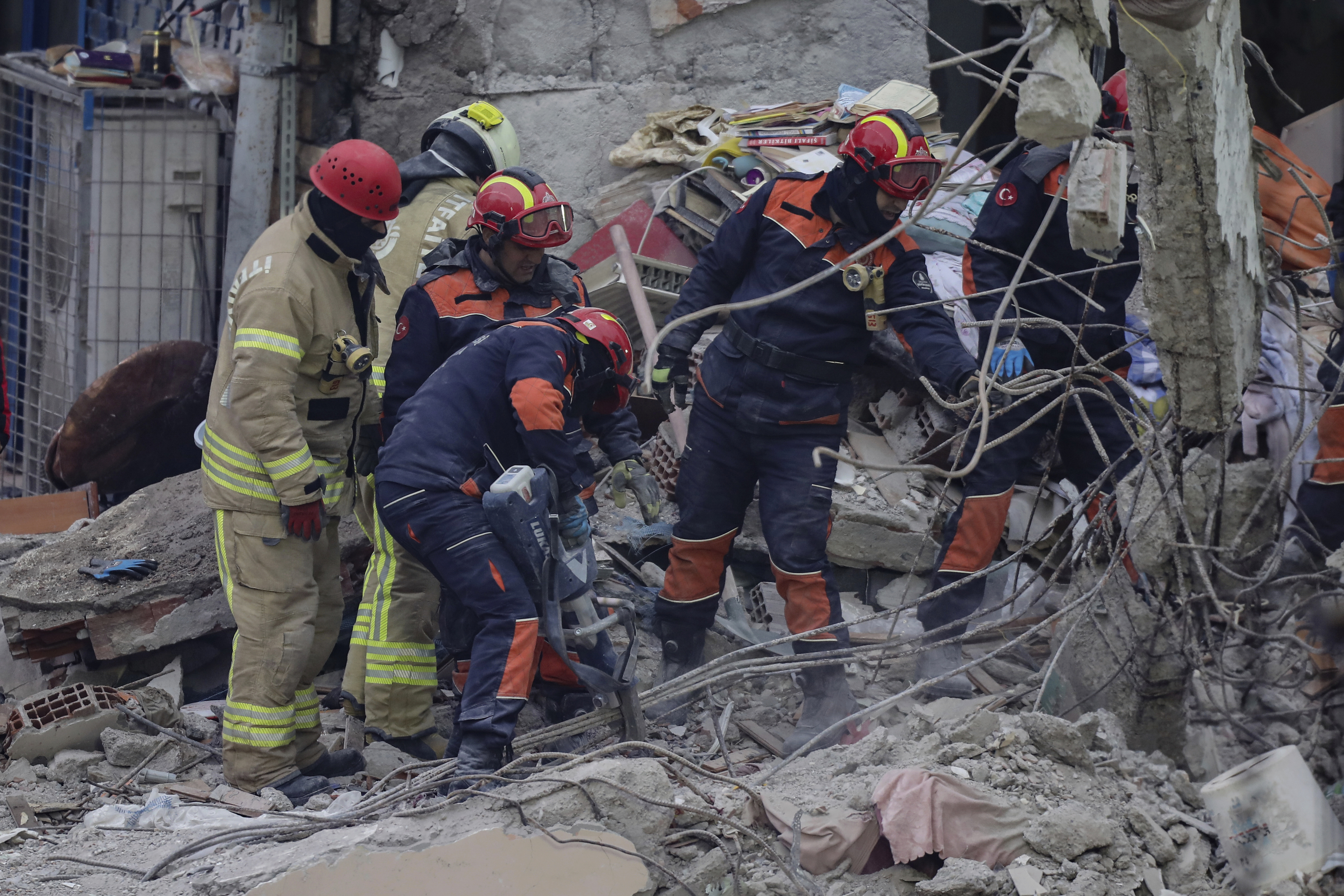 The Latest: Death toll in Turkish building collapse up to 18