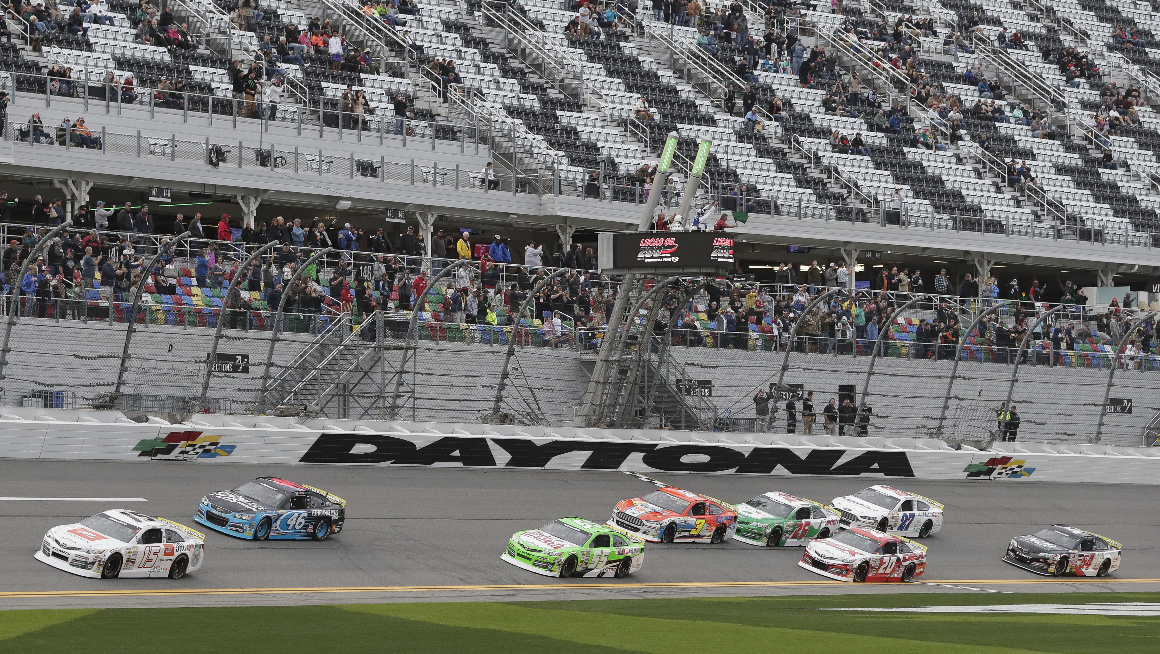 Harrison Burton wins ARCA race in Daytona debut