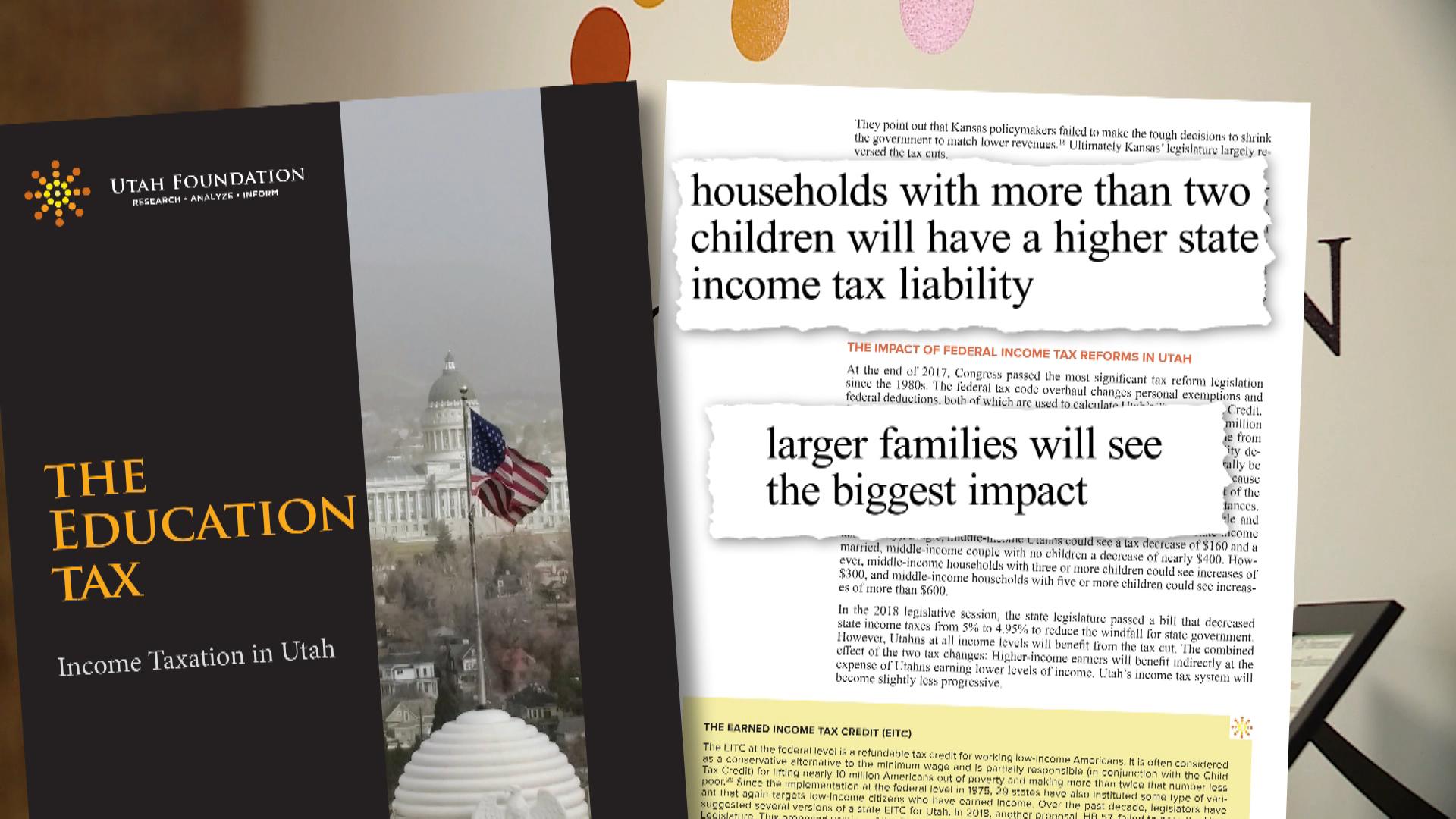 Utah Foundation Report. Photo: KSL TV