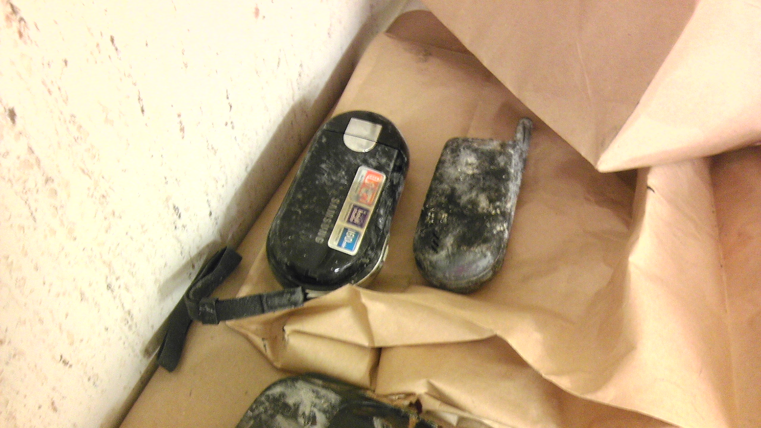 Investigators located this camcorder and cellphone in Josh Powell's rented home in Graham, Wash., following a fatal fire on Feb. 5, 2012. The FBI extracted data from both devices, but case files to not reveal what was included in that data. (Photo: West Valley City Police Department, File)