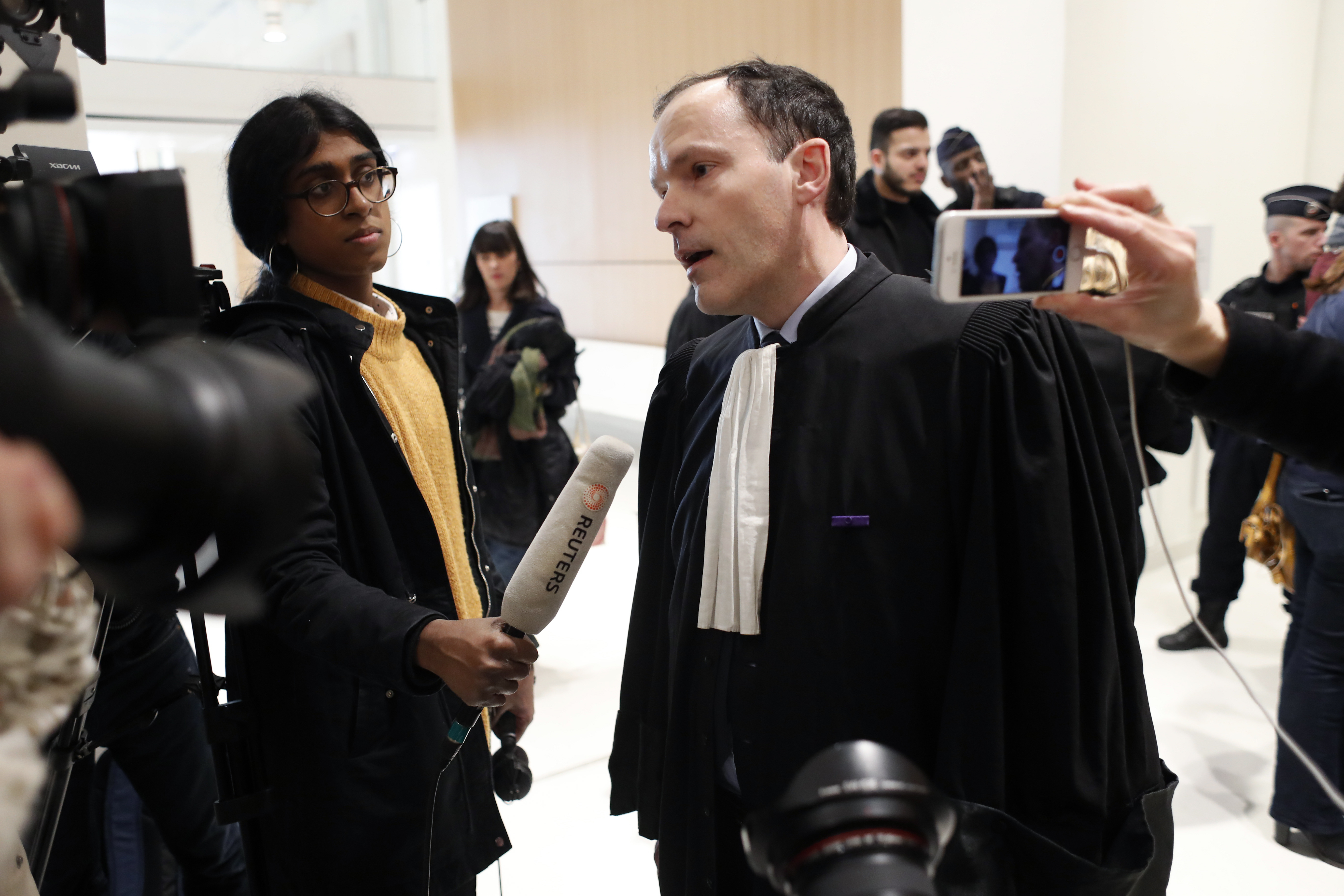 Yellow vest boxer goes on trial in France for police attack