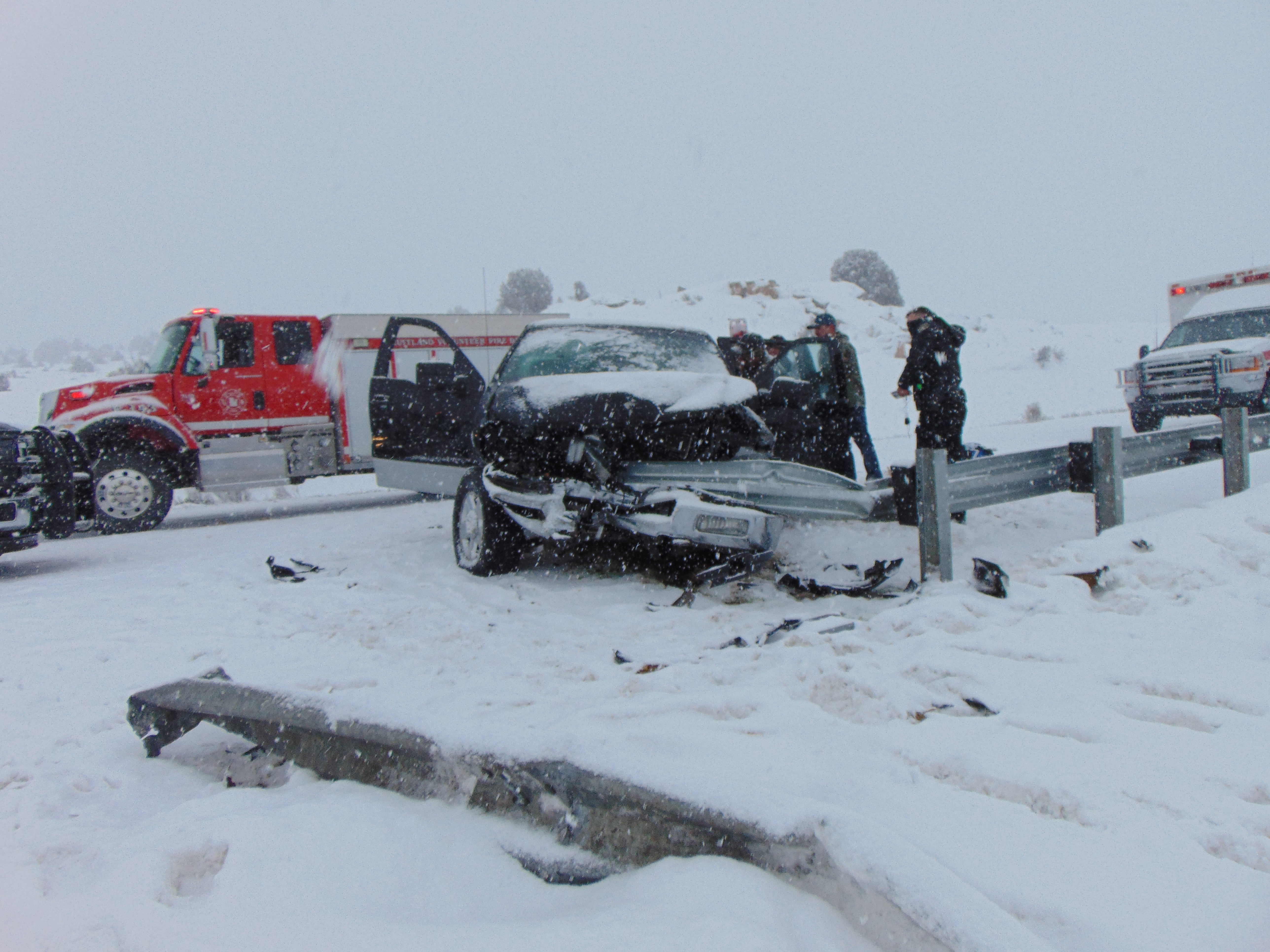 1 in serious condition after Duchesne County crash, officials say