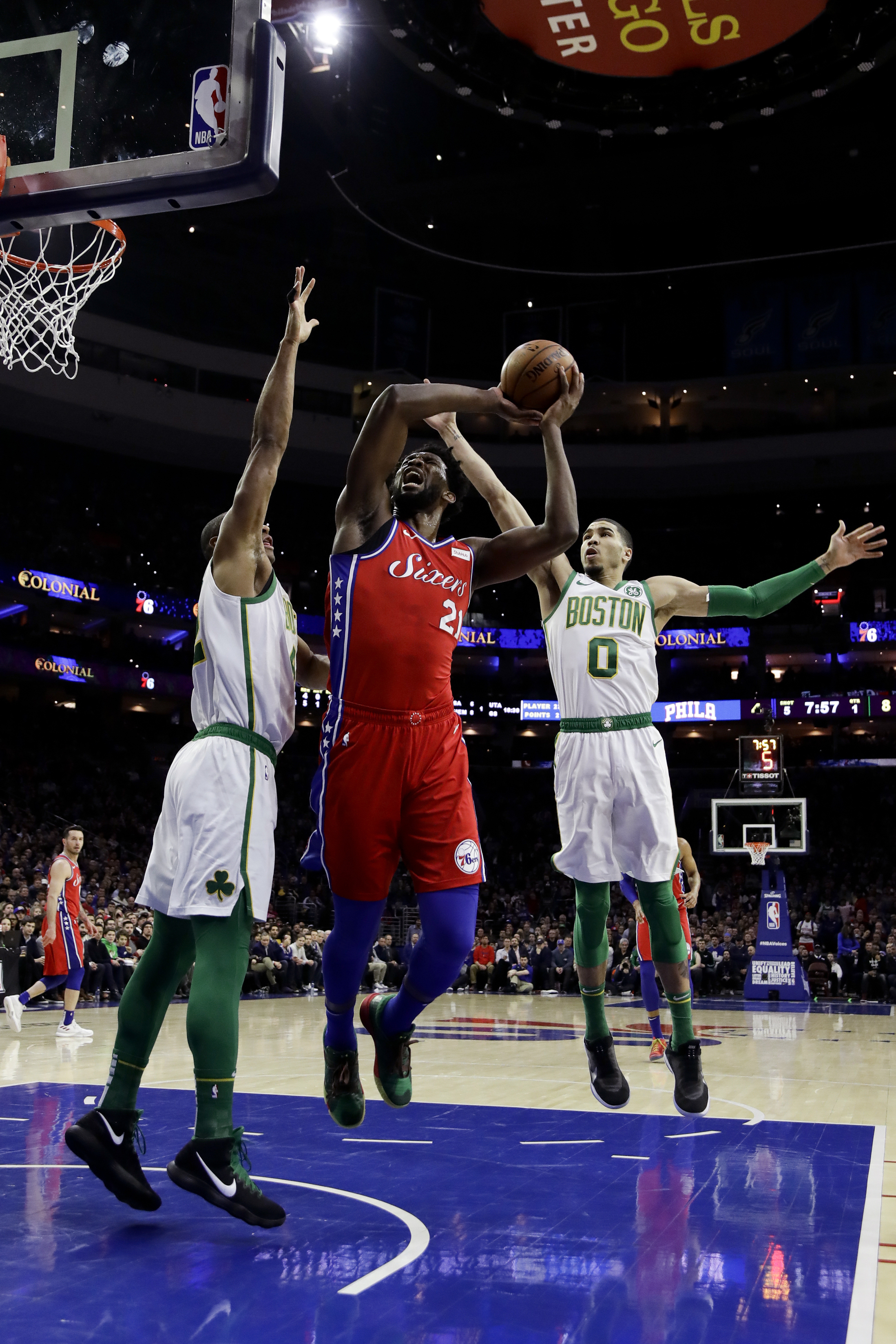 Embiid fined $25,000 for criticizing referees