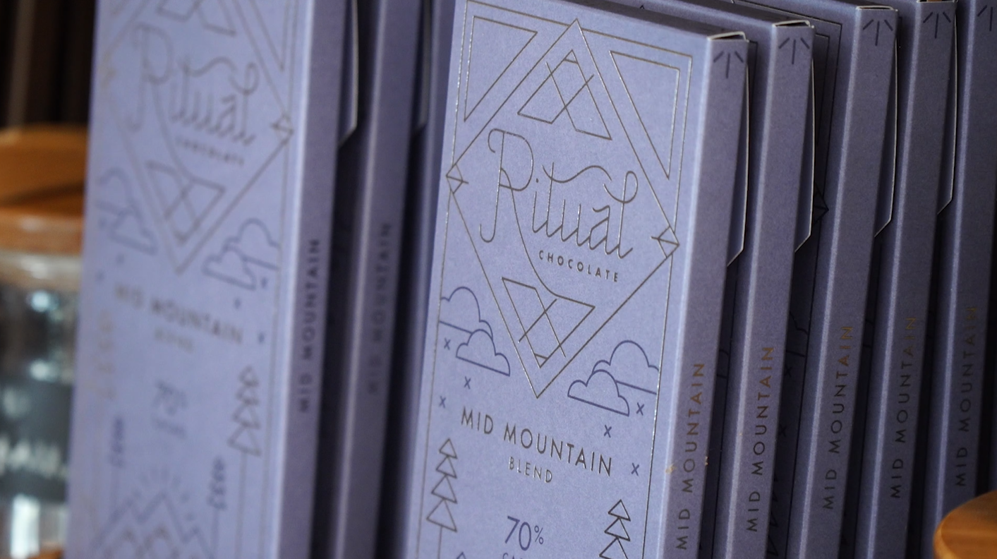 Intermountain Healthcare's Emily Perkins said chocolate 70% cacao or higher is good for you. (Photo: KSL TV)