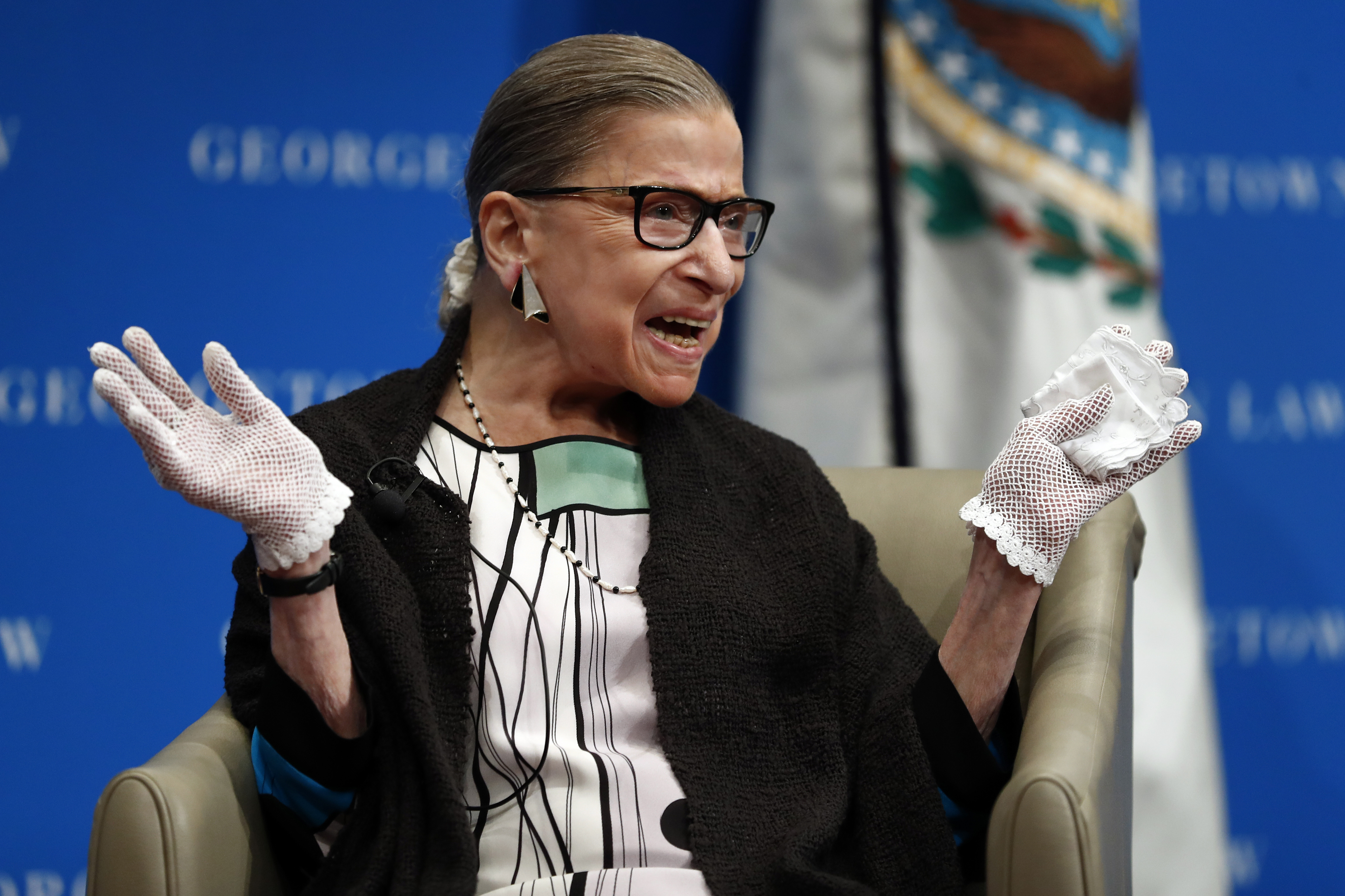 Supreme Court says Justice Ruth Bader Ginsburg back at work