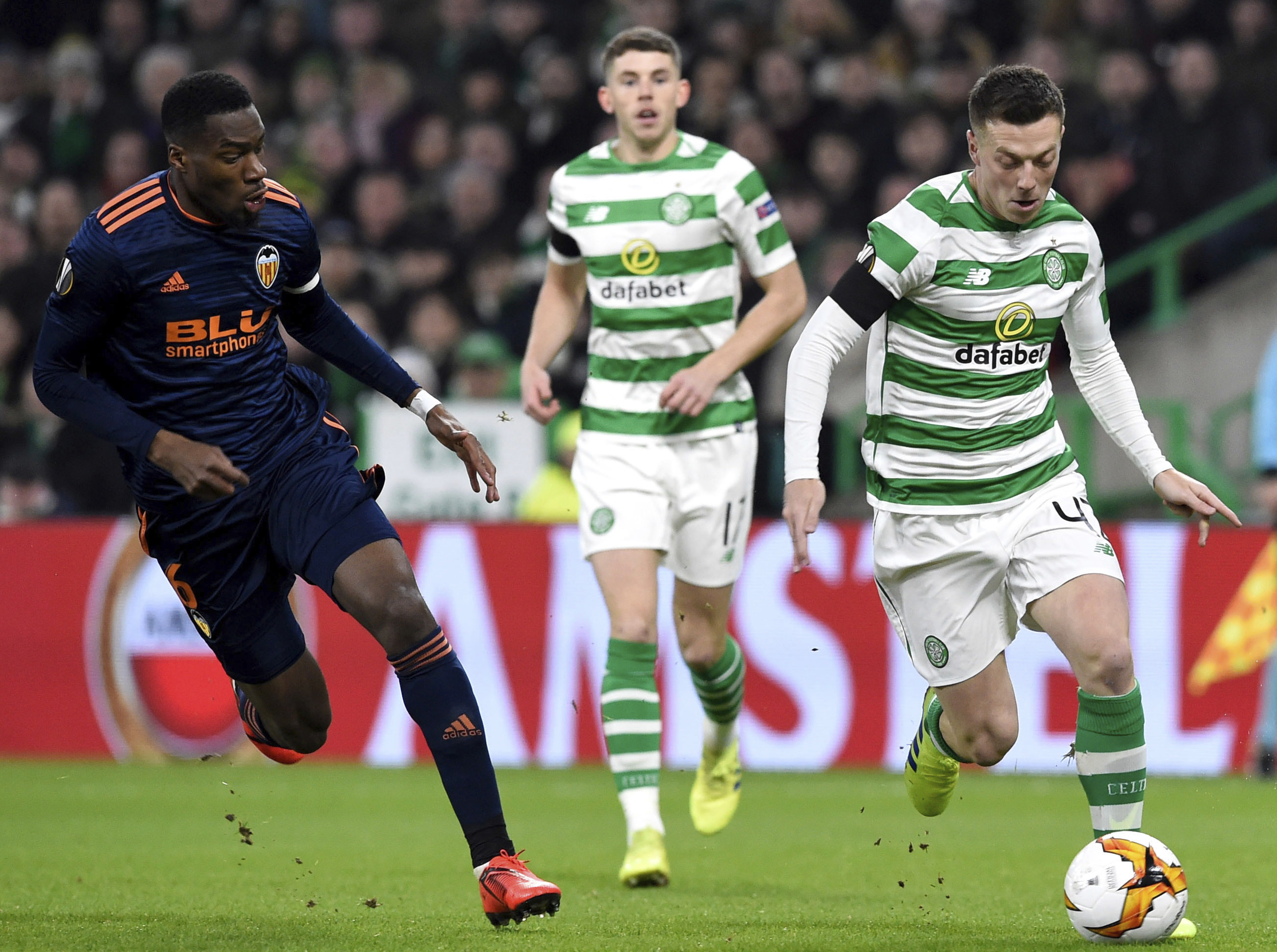 UEFA charges Valencia's Kondogbia for deliberate yellow card