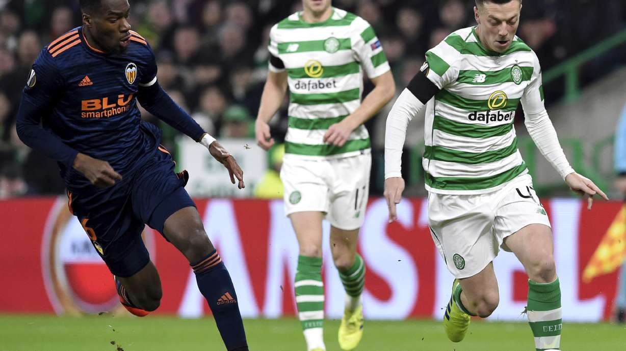 UEFA charges Valencia's Kondogbia for deliberate yellow card