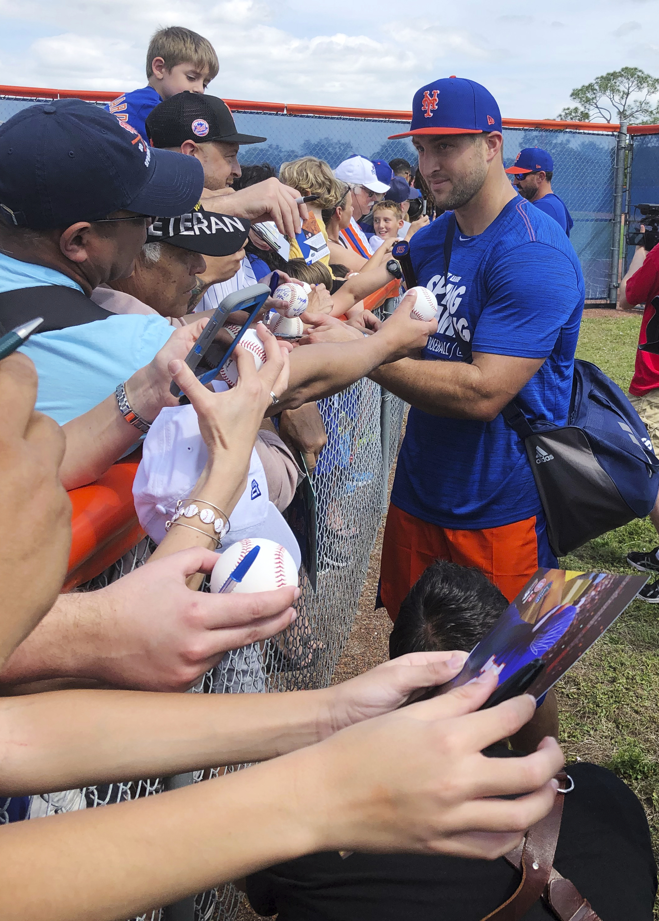 Game changer: Tebow enters Mets camp 'all in' on baseball