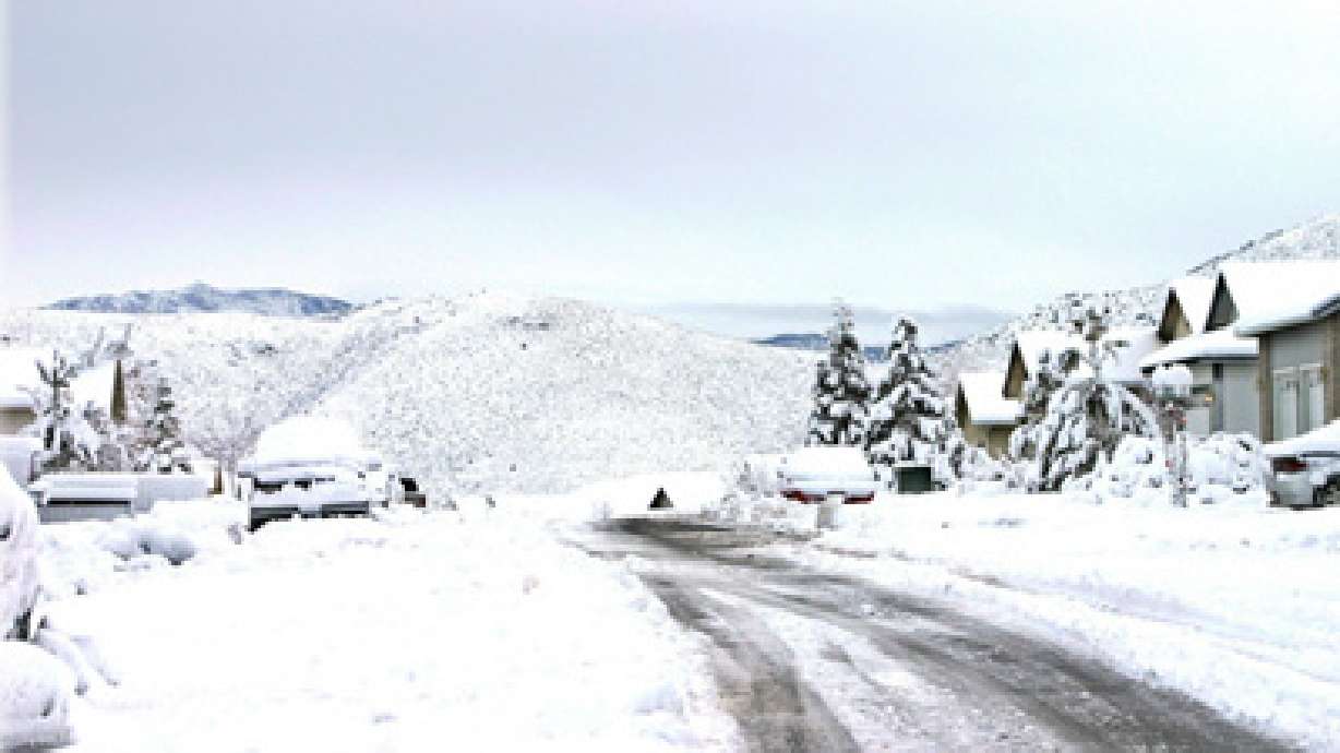 Economic crunch means fewer salted roads in Mapleton