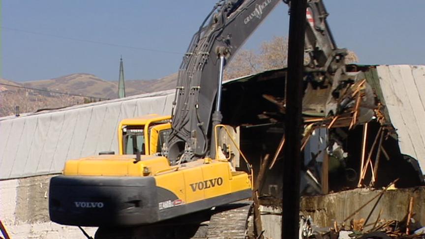 Old Garage Demolished