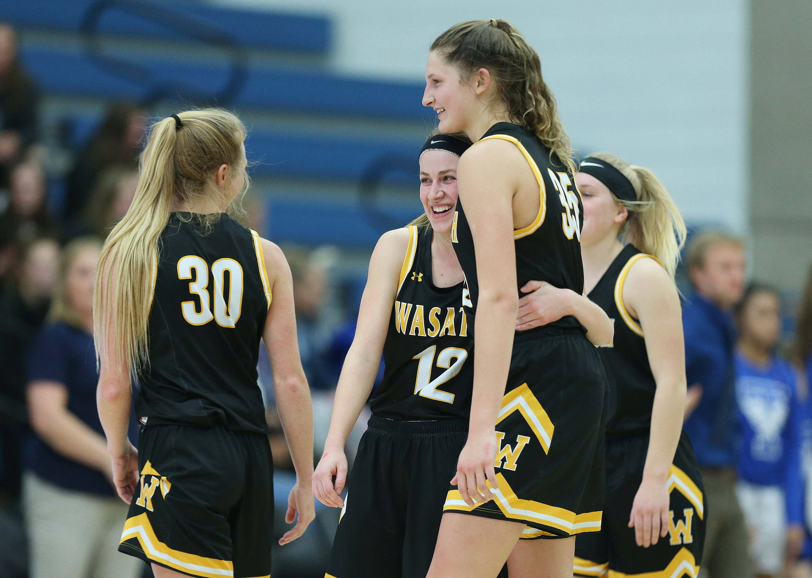 Wasatch and Timpview during the first round of state playoffs in Taylorsville on Tuesday, Feb. 19, 2019. (Photo: Jeffrey D. Allred, KSL)
