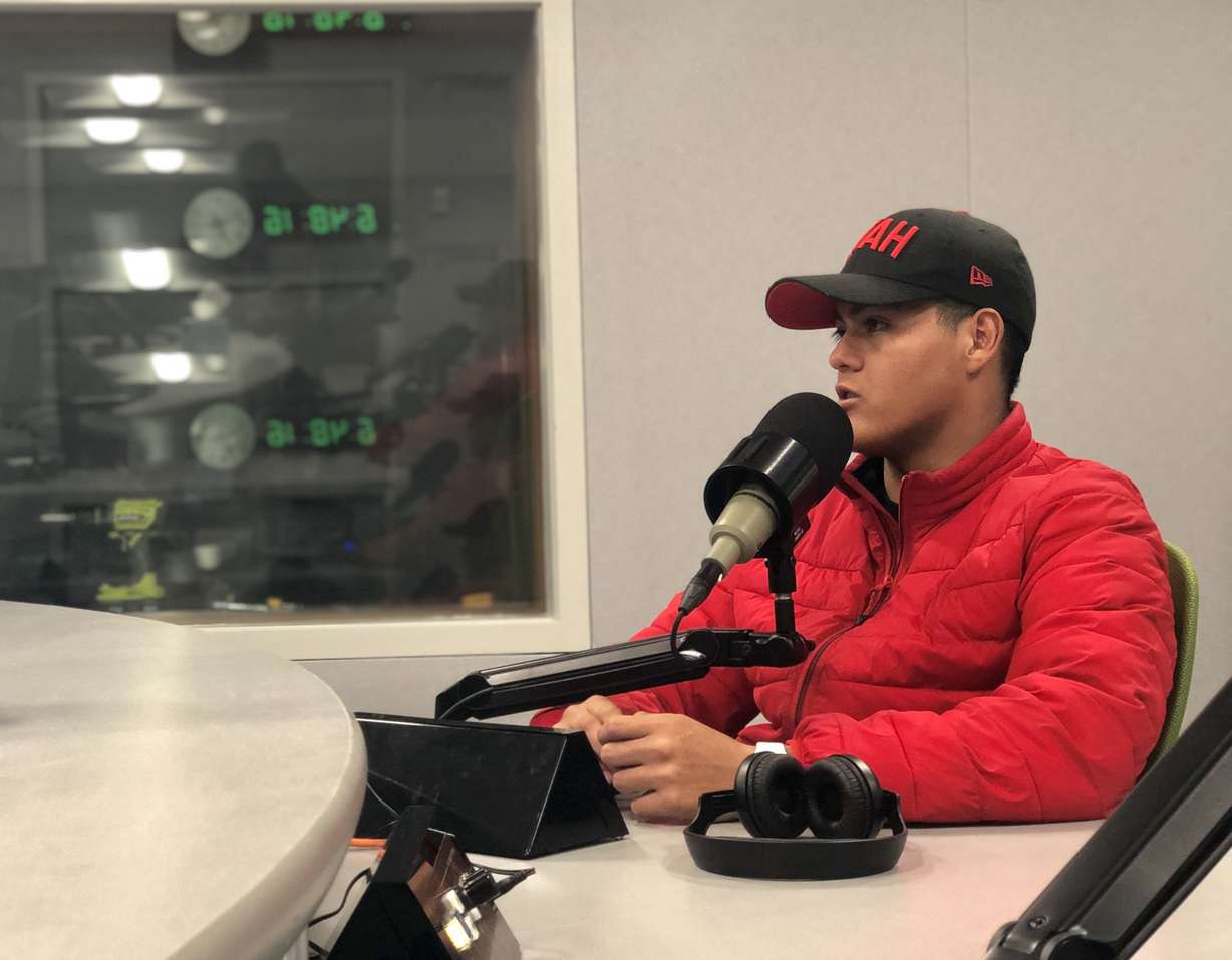 West High School student Felix Ortiz performed CPR on a crash victim Tuesday afternoon that authorities say likely saved the man's life. (Photo: Carter Williams, KSL.com)