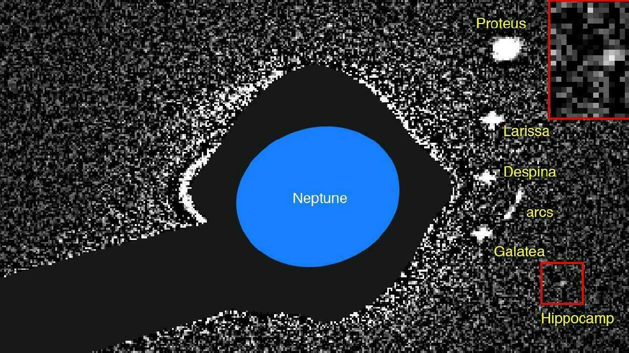Neptune's newest, tiniest moon likely piece of bigger one