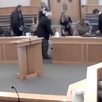 Woman saves life of man suing her parents in Logan courtroom