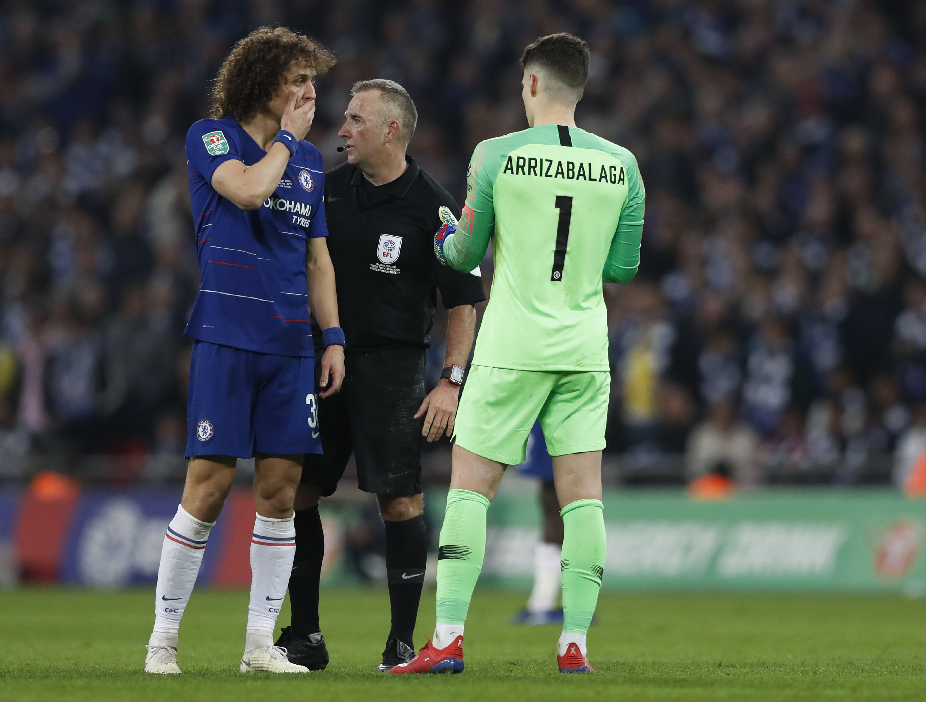 Kepa defies coach as Chelsea loses to City in final shootout