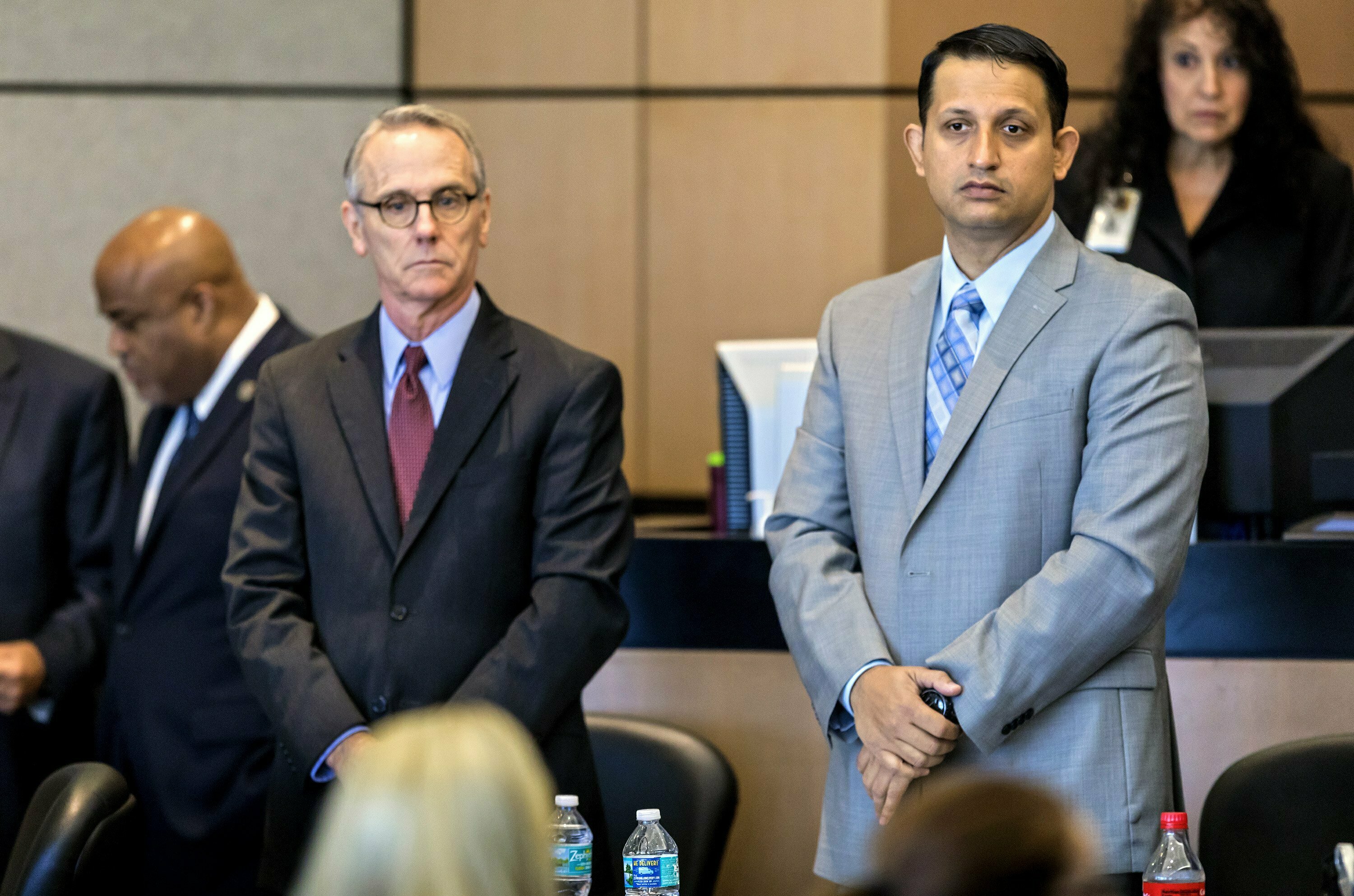 Sides clash in officer's trial for killing black motorist