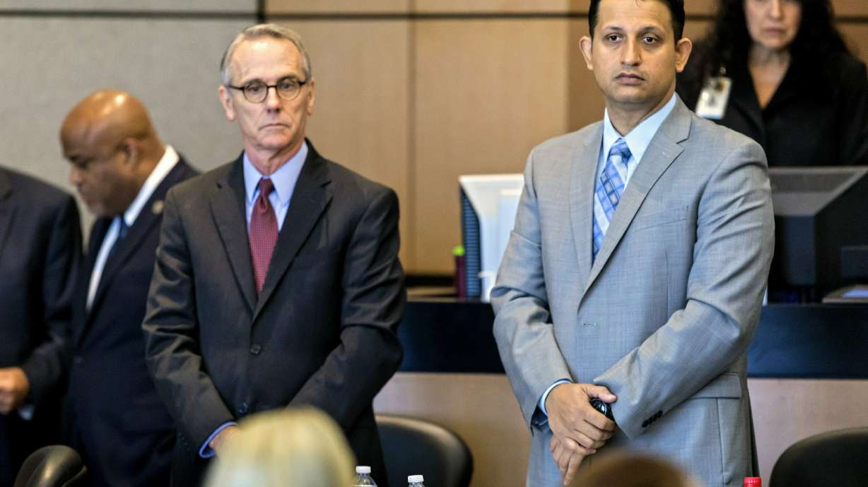 The Latest: Ex-NFL player: Brother was calm before shooting