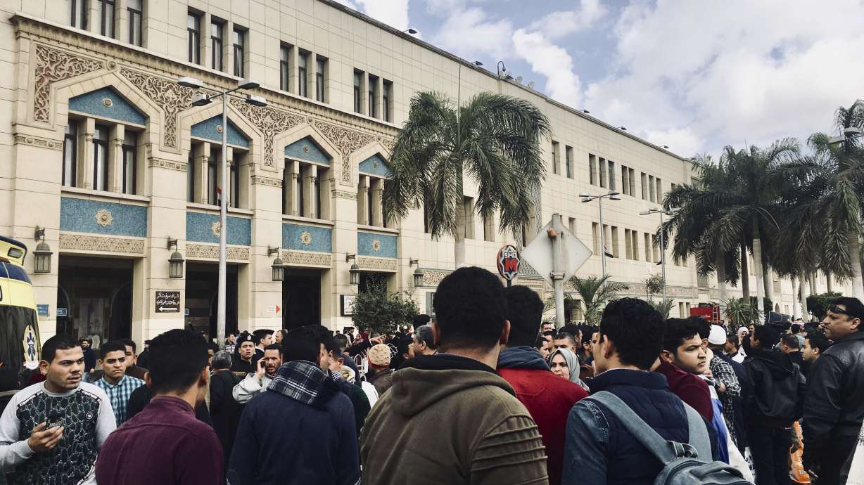 The Latest: Egypt says crash happened after conductor fight