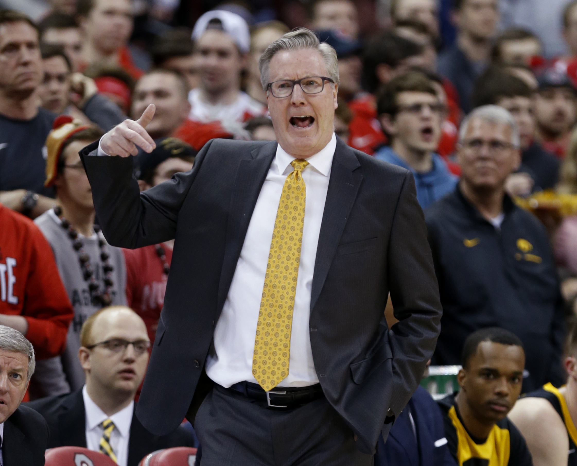 Iowa coach Fran McCaffery suspended 2 games