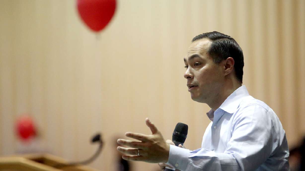 'Your voice deserves a place at the table': 2020 presidential candidate Julian Castro speaks to Utah students