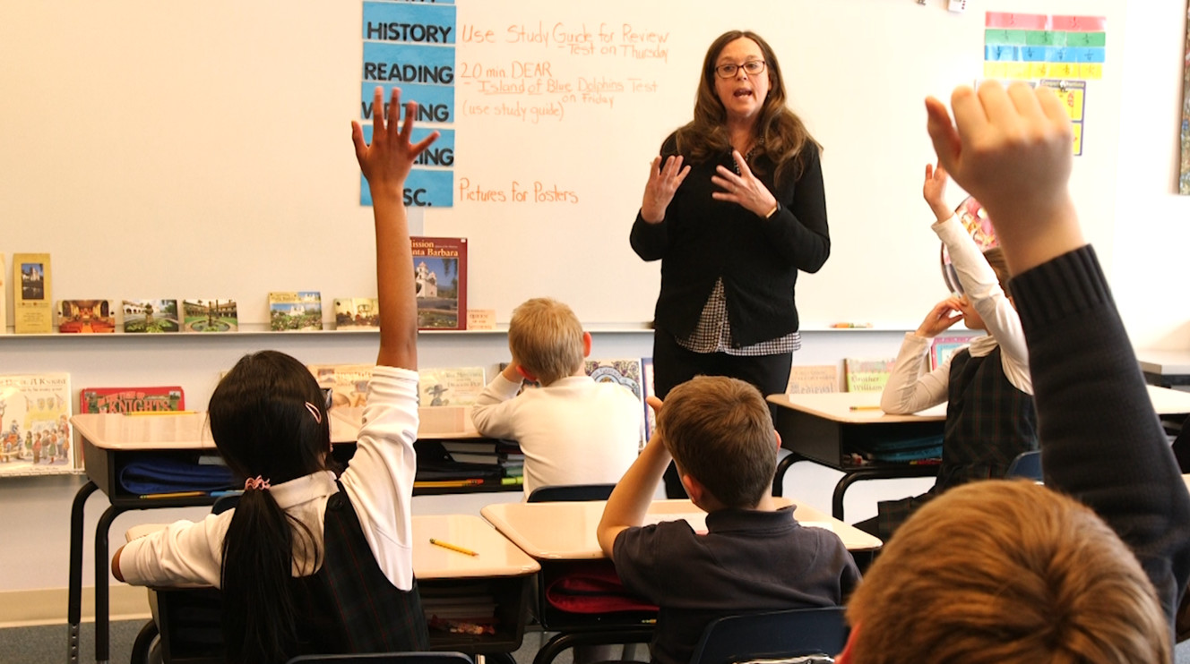 Deanna Williams has taught school for more than 30 years. She is currently a teacher at Waterford School in Sandy. (Photo: KSL TV)