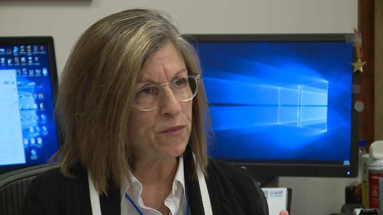 Head of the Utah Commerce Department, Francine Giani, explains the Social Security Administration never suspends your Social Security number. Photo: KSL TV