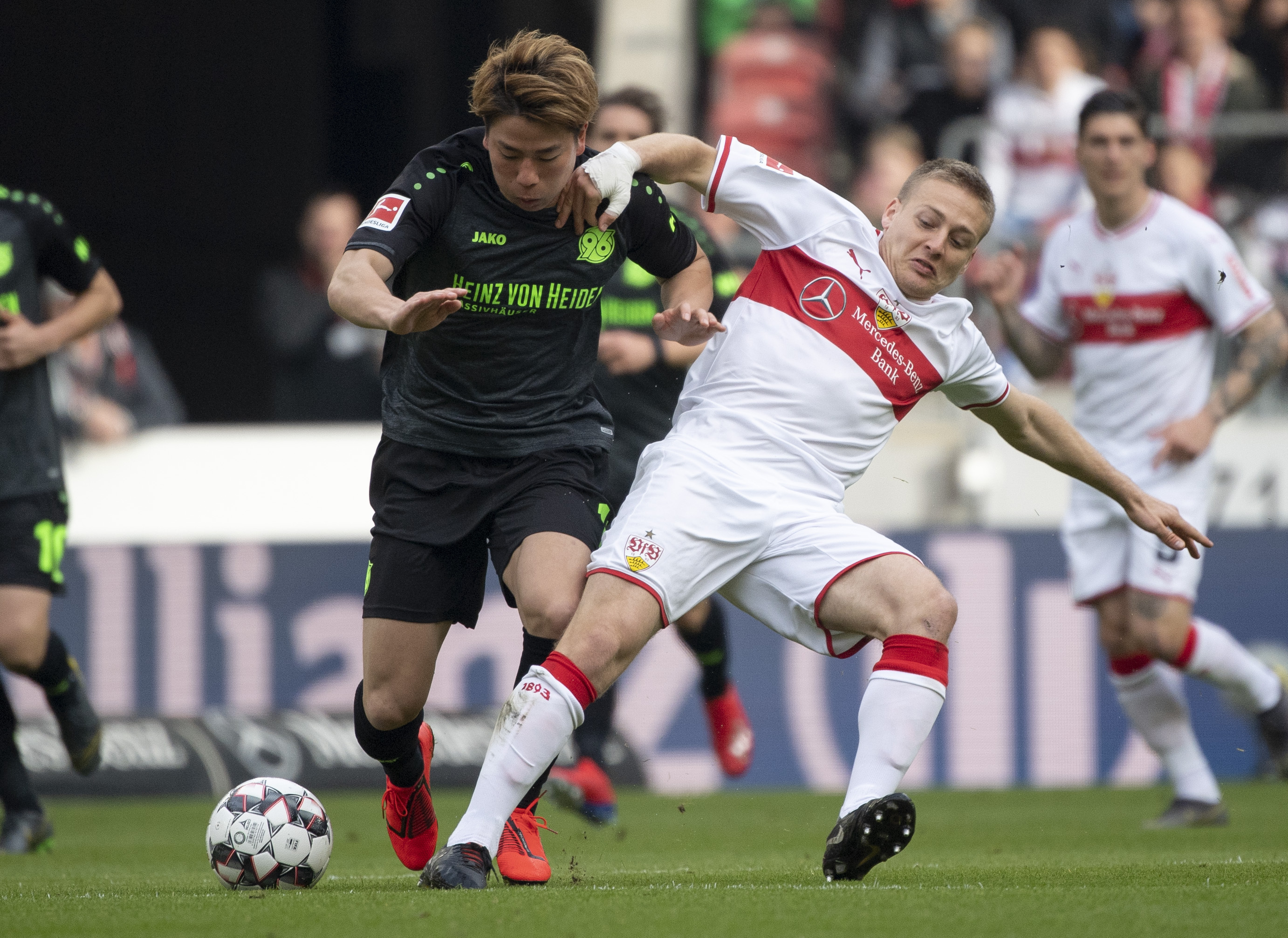 Stuttgart routs Hannover 5-1 in Bundesliga relegation fight