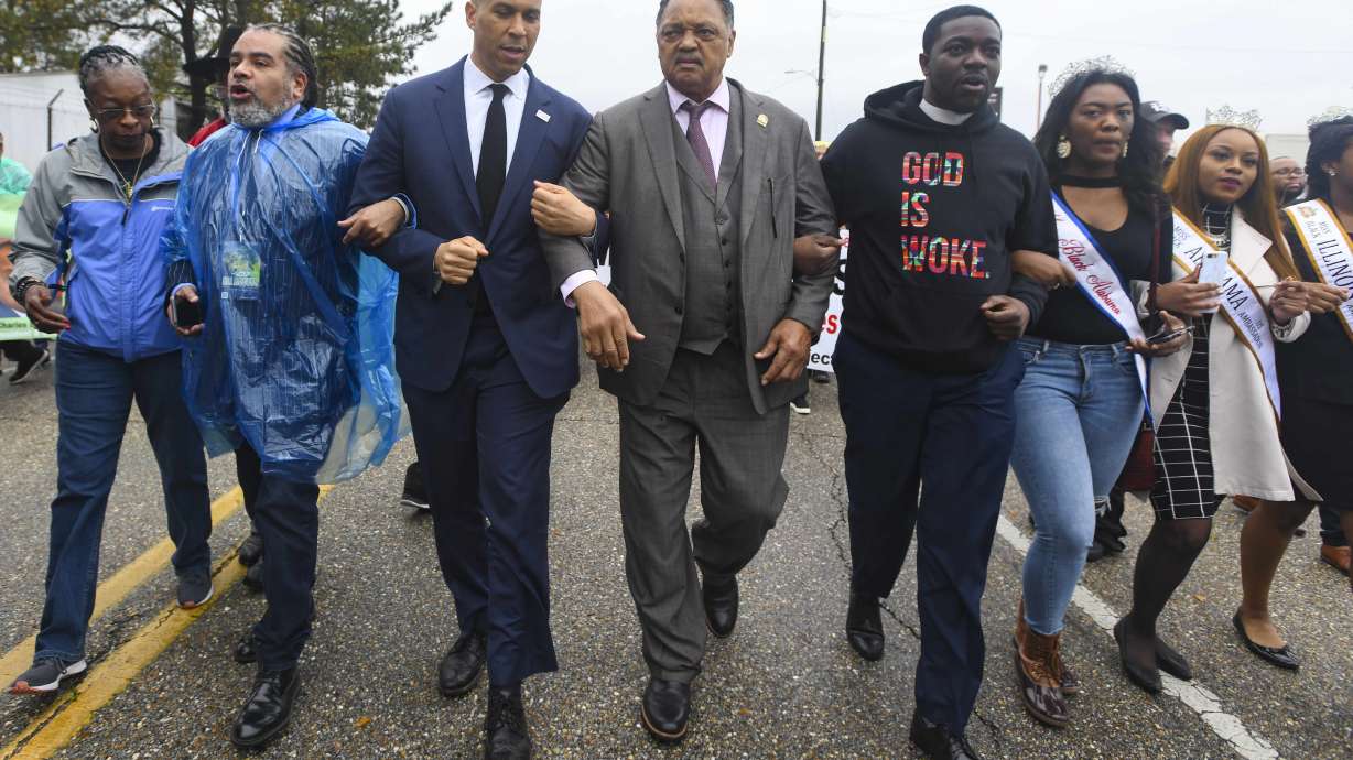 On Selma anniversary, Booker calls for new fight for justice