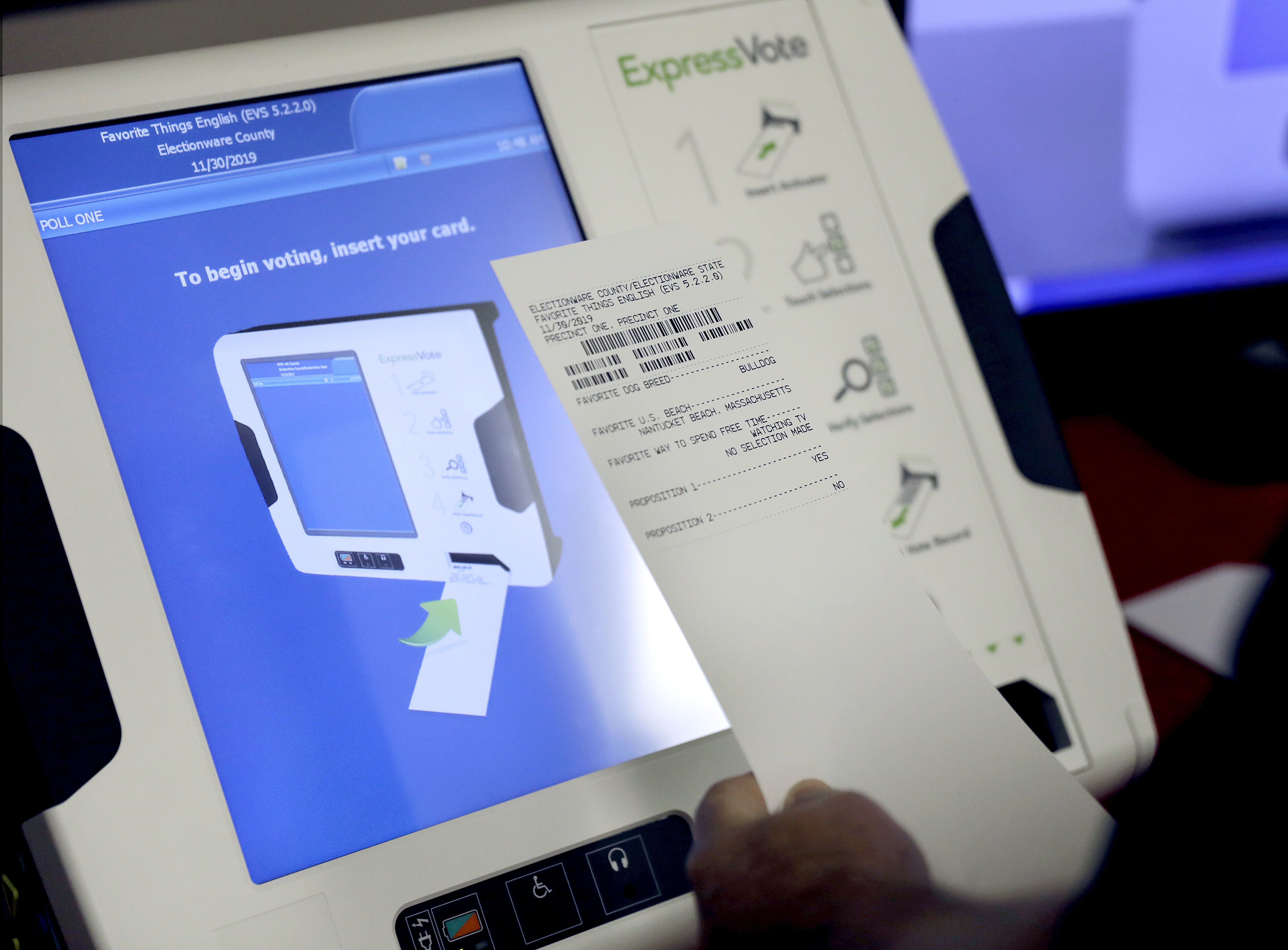 As 2020 nears, pressure grows to replace voting machines