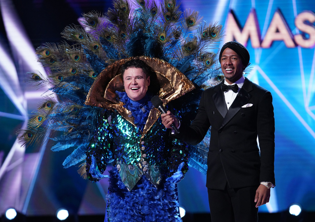 'Masked Singer' runner-up Donny Osmond reveals all about the Peacock