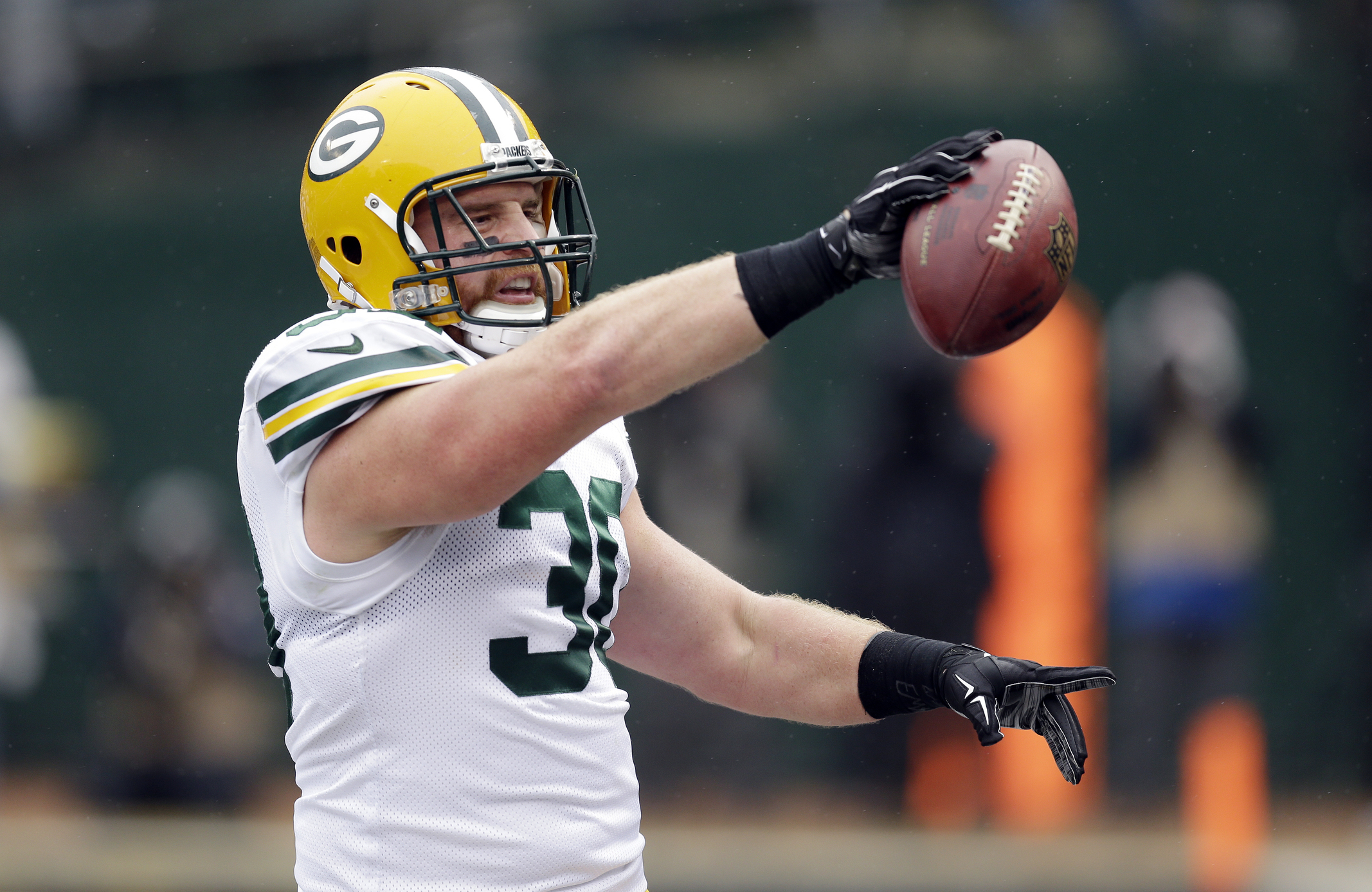 Longtime Green Bay Packers fullback John Kuhn retires