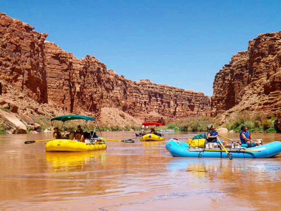 5 of the best places to go river rafting near Utah