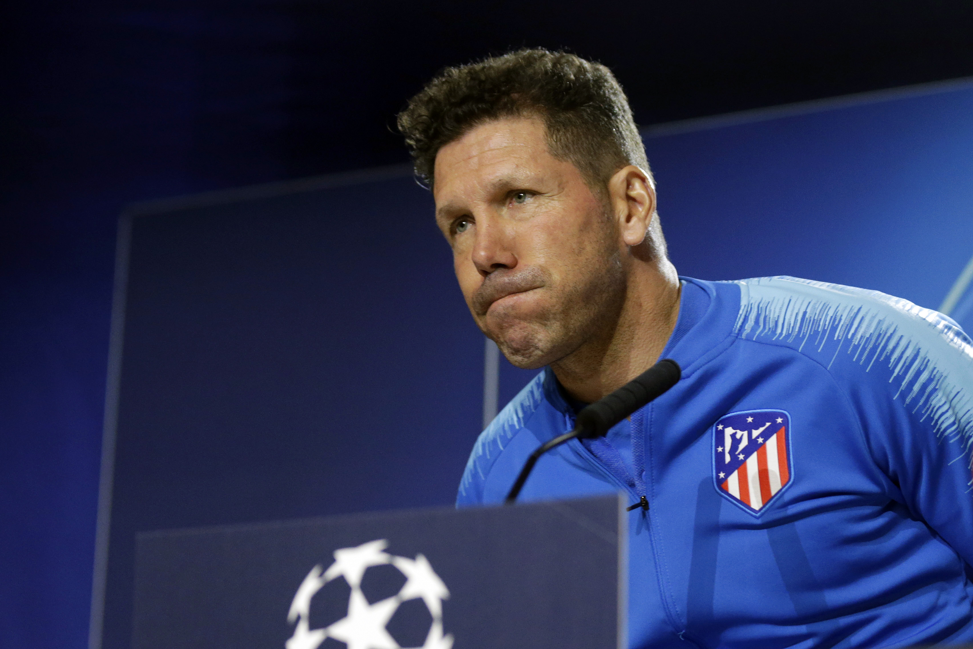 UEFA fines Atletico coach Diego Simeone for obscene gesture