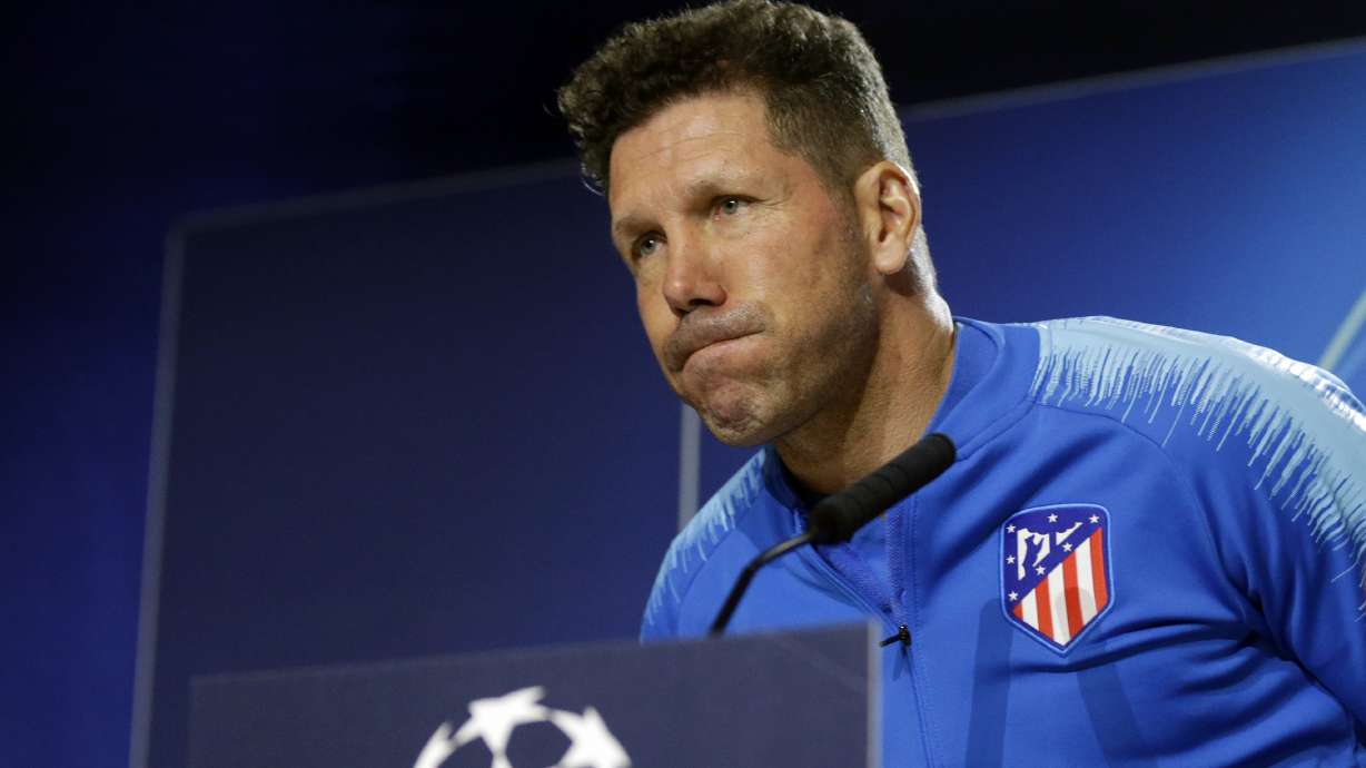 UEFA fines Atletico coach Diego Simeone for obscene gesture