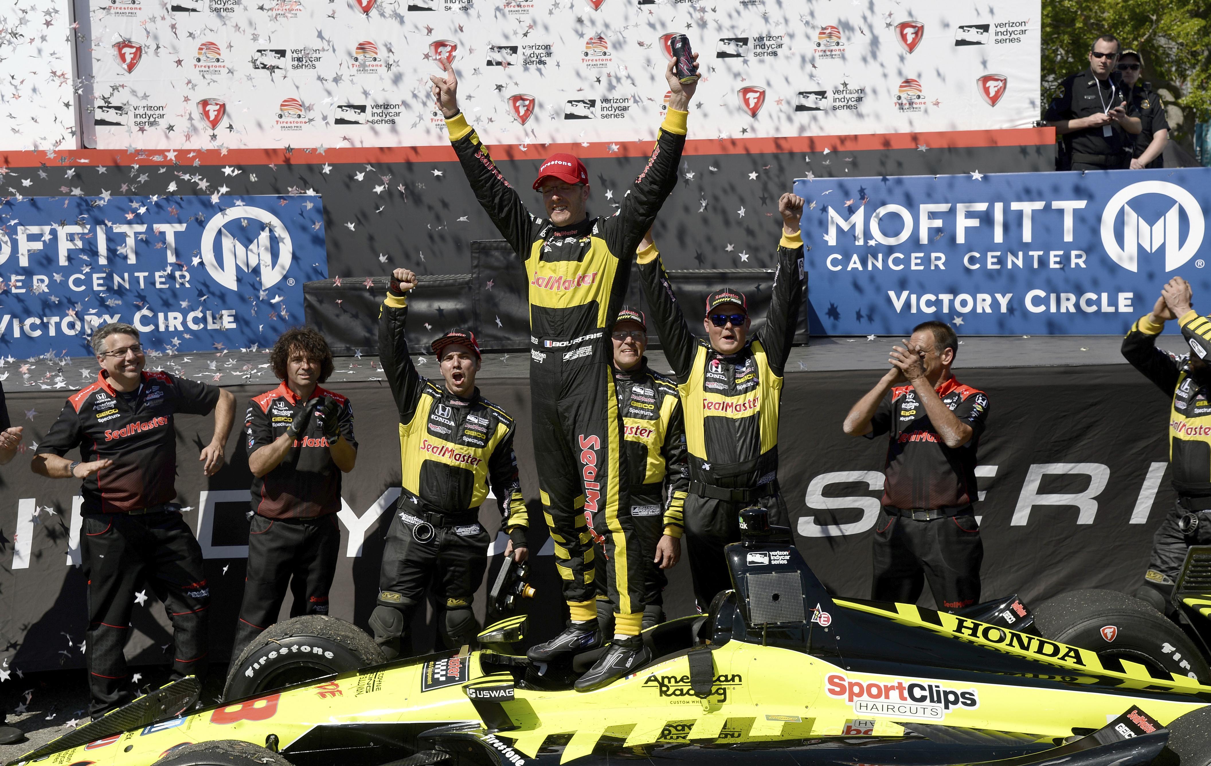 Sebastien Bourdais seeks 3-peat on streets of St. Pete