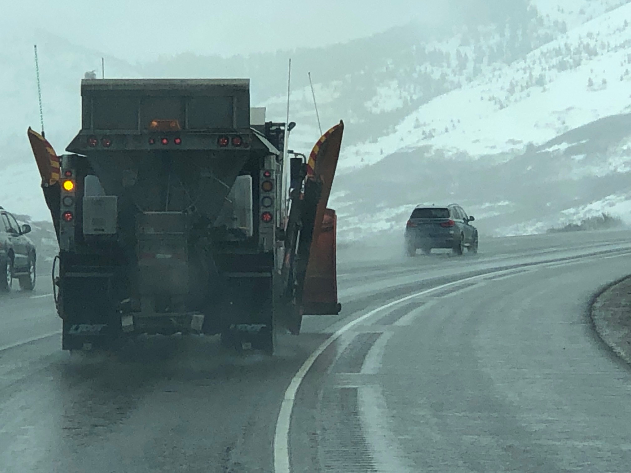 Slippery roads are expected with morning storm