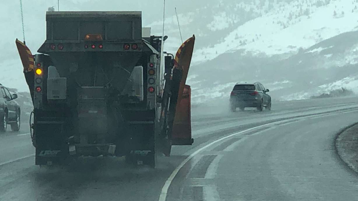 Forecasters predicted a wet Monday morning for commuters in Utah. A cold front will bring snow between 5 a.m. and 5 p.m., especially in mountain areas, according to alerts from the Utah Department of Transportation.
